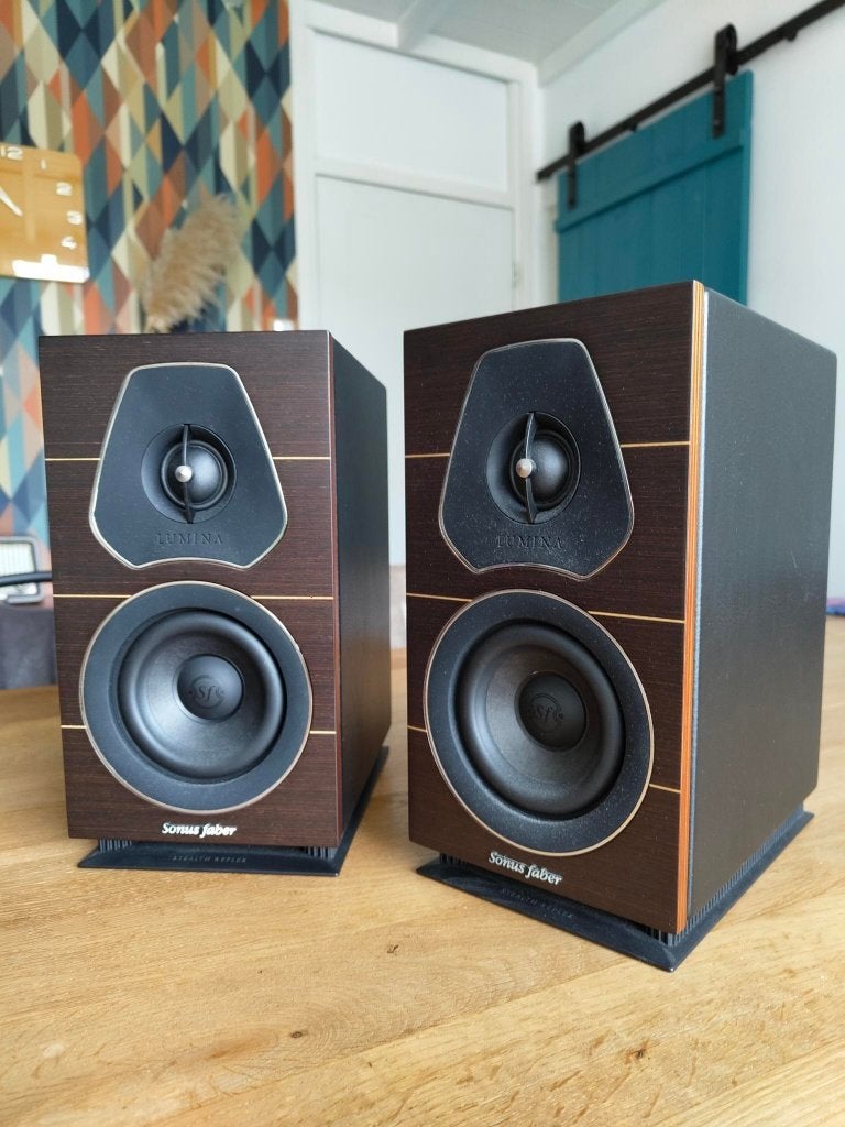 Sonus Faber Lumina I (Wenge), Overige merken, Ophalen of Verzenden, Zo goed als nieuw, 60 tot 120 watt