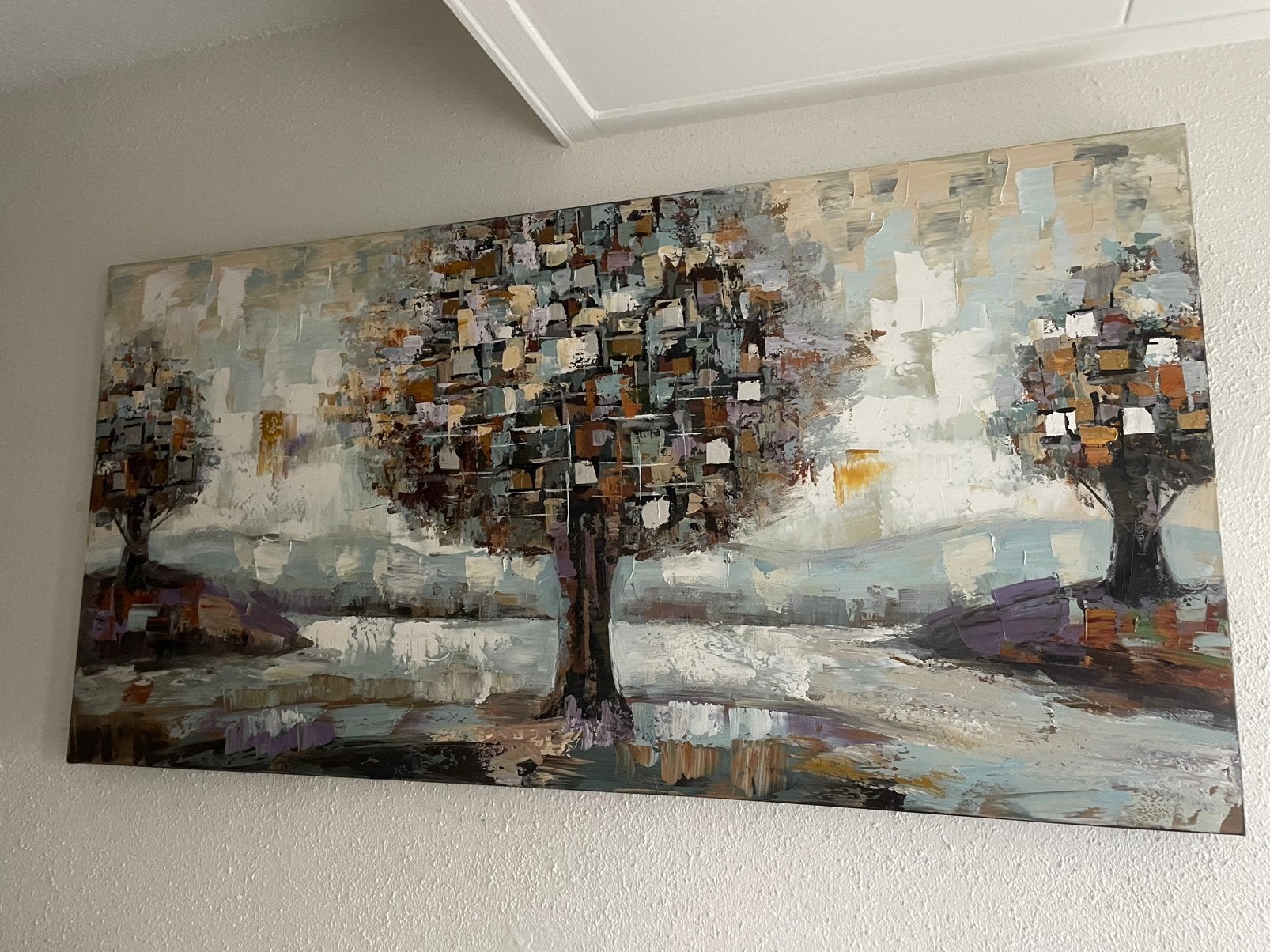 Mooi groot schilderij, Antiek en Kunst, Ophalen