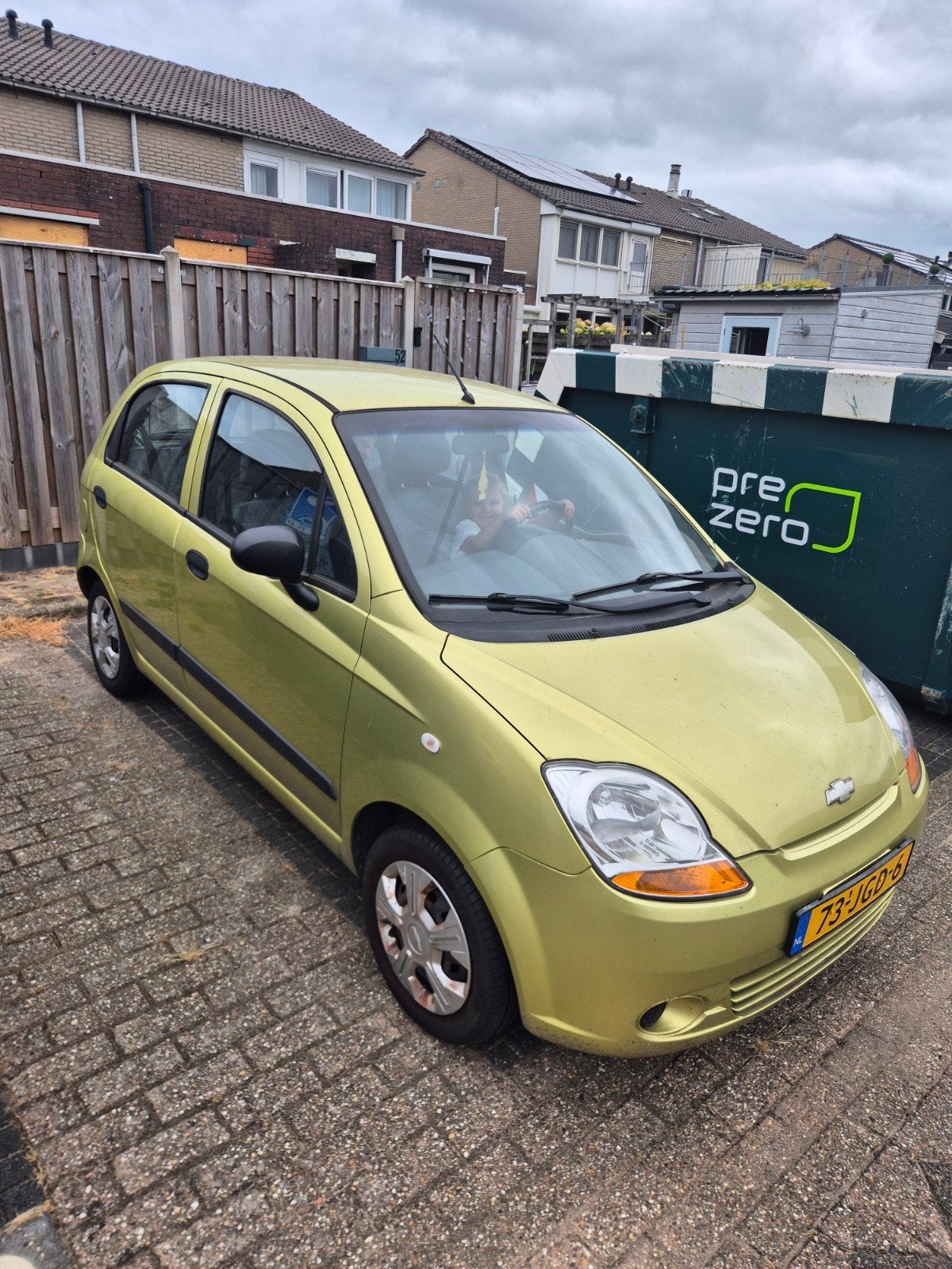Chevrolet Matiz 0.8 2009 Geel, Auto's, Chevrolet, Voorwielaandrijving, 19 km/l, Particulier, 3 cilinders