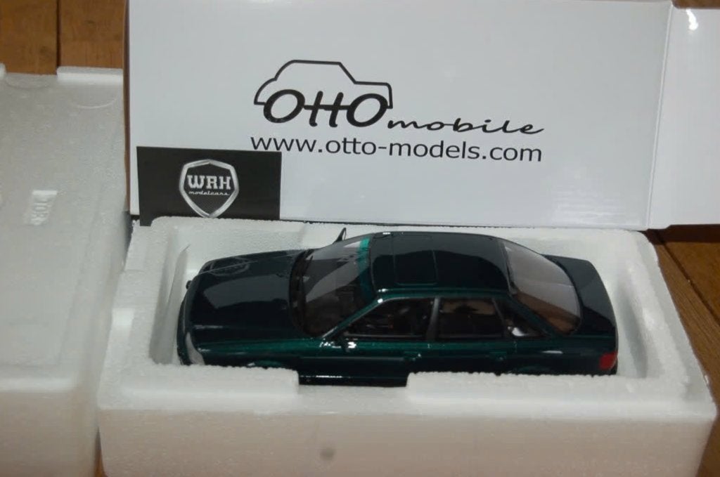 1:18 Audi S2 B3 green Otto mobile OT1102 in box WRH, Verzenden, Zo goed als nieuw, Auto, OttOMobile