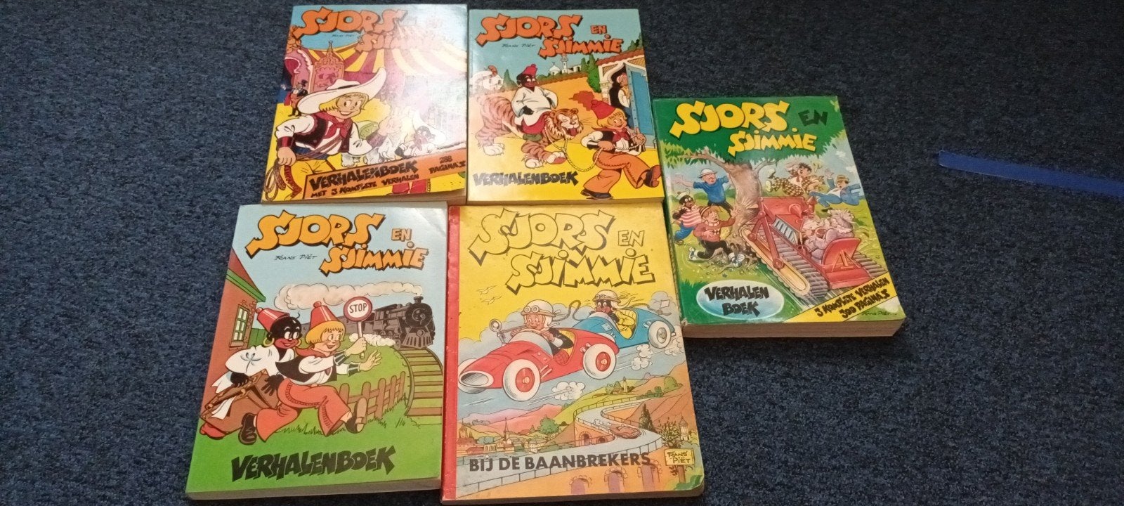 sjors en sjimmies, Meerdere stripboeken, Ophalen, Gelezen