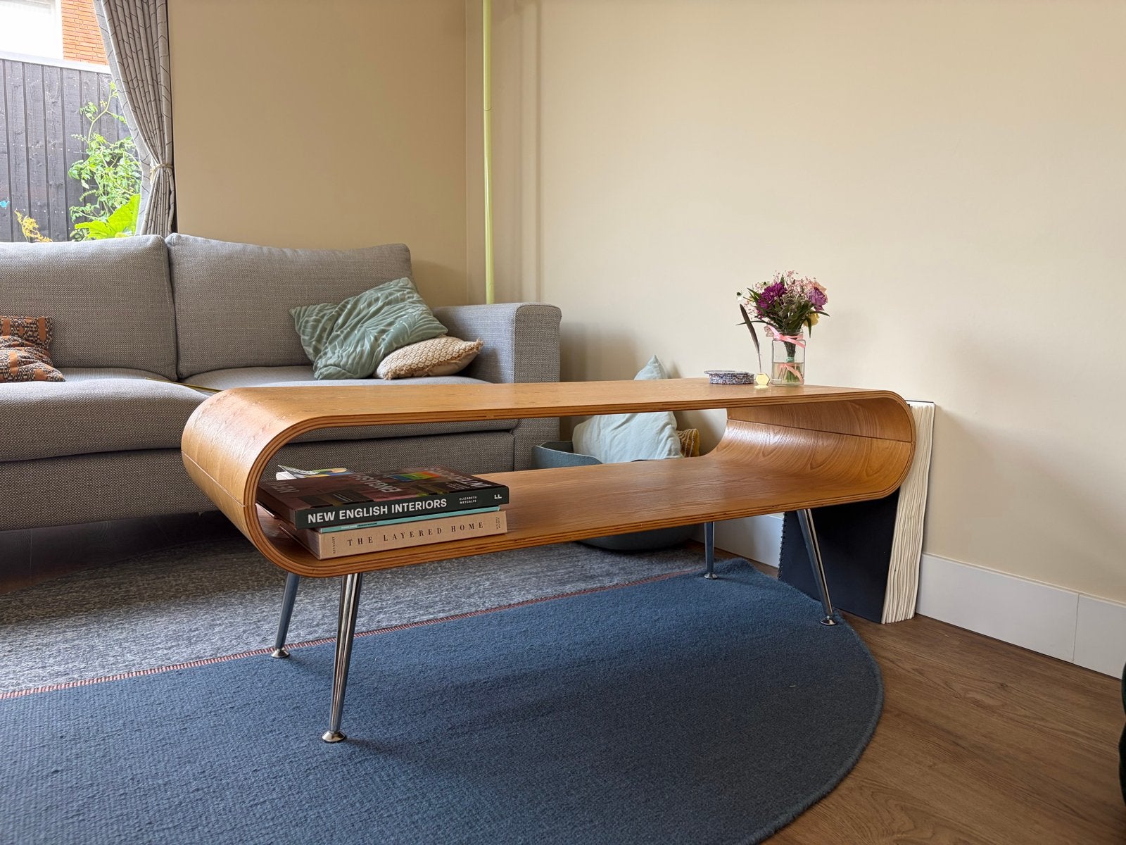 MADE Hooper koffie-/salontafel (L120xB50xH45cm), Ophalen, Gebruikt, 100 tot 150 cm, 50 tot 100 cm