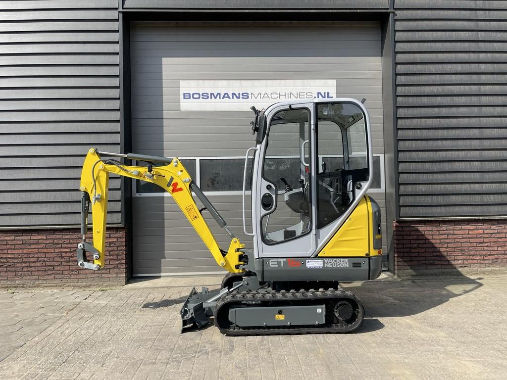 Wacker Neuson ET16 minigraver NIEUW €360 LEASE, Graafmachine