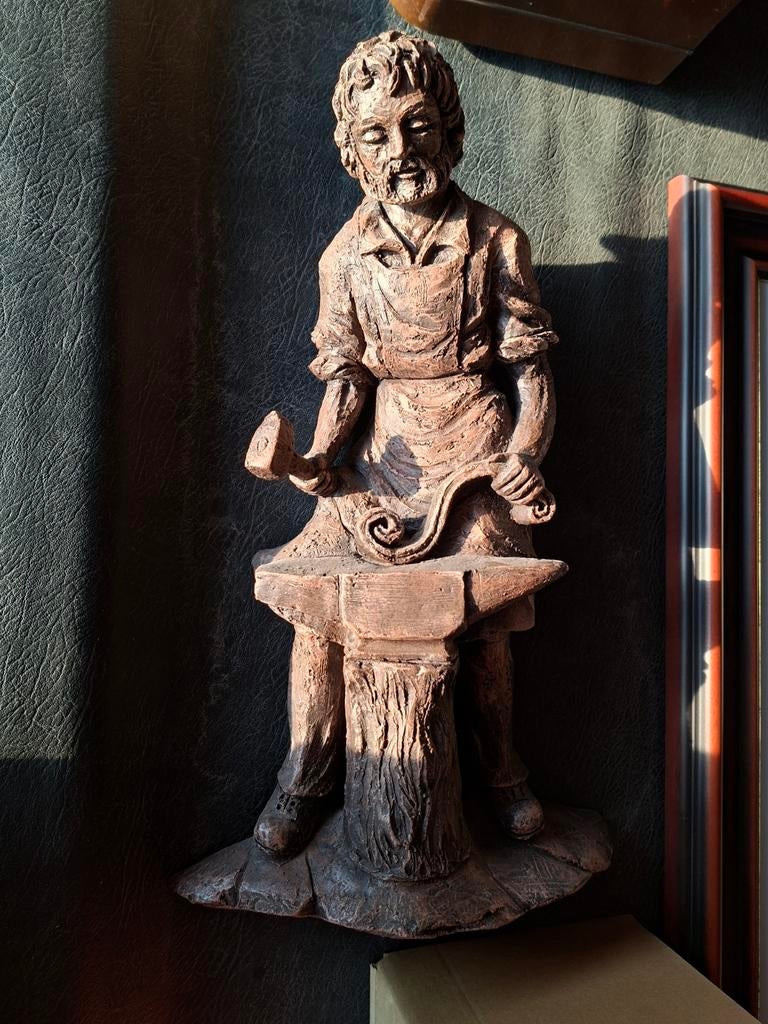 Decoratief beeldje van een smid aan het werk, Verzamelen, Ophalen