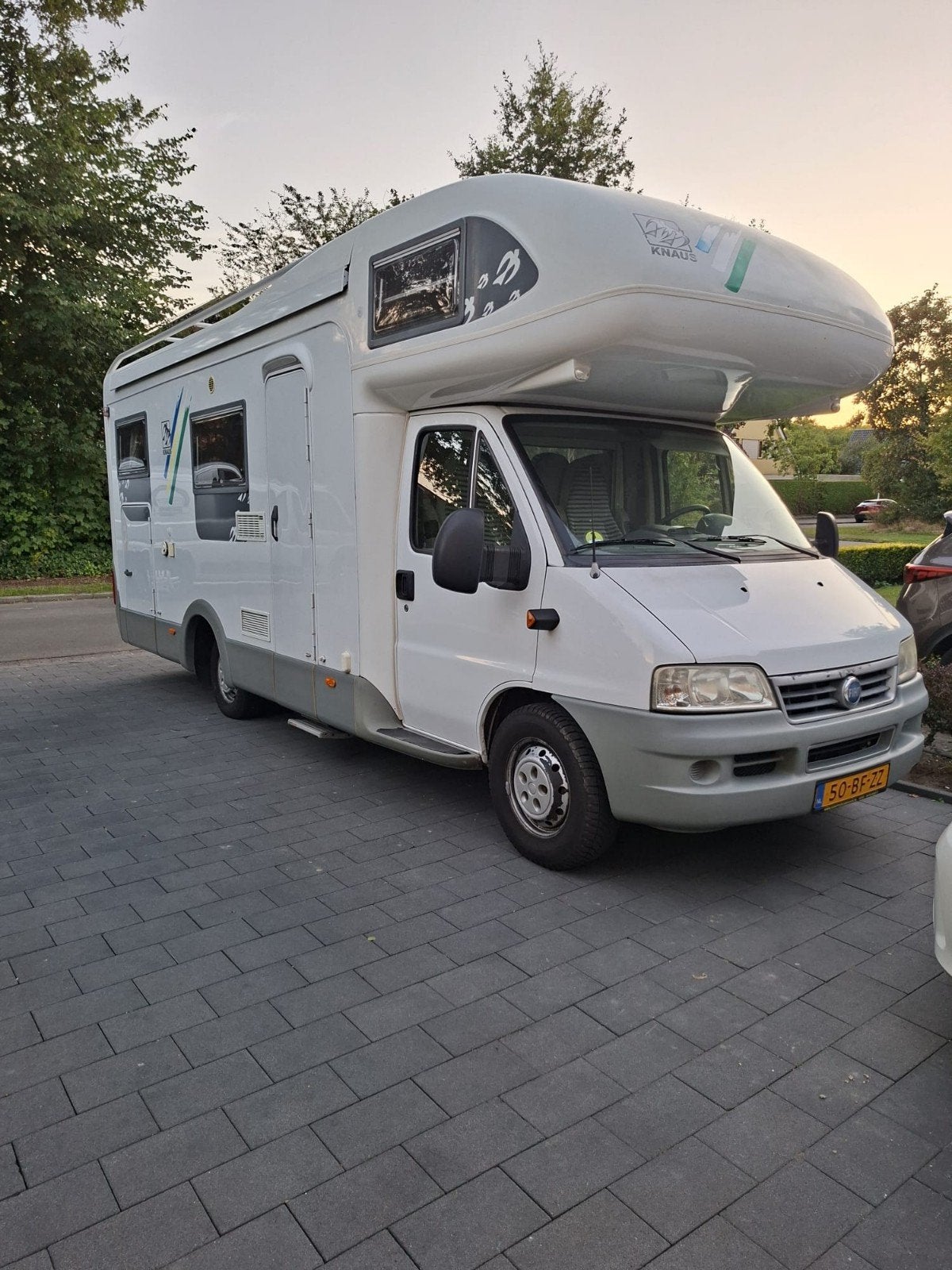 fiat ducatp camper  2.8 jtd, Caravans en Kamperen, Campers, Standaard zit, Alkoof, Ringverwarming, Buitenlamp