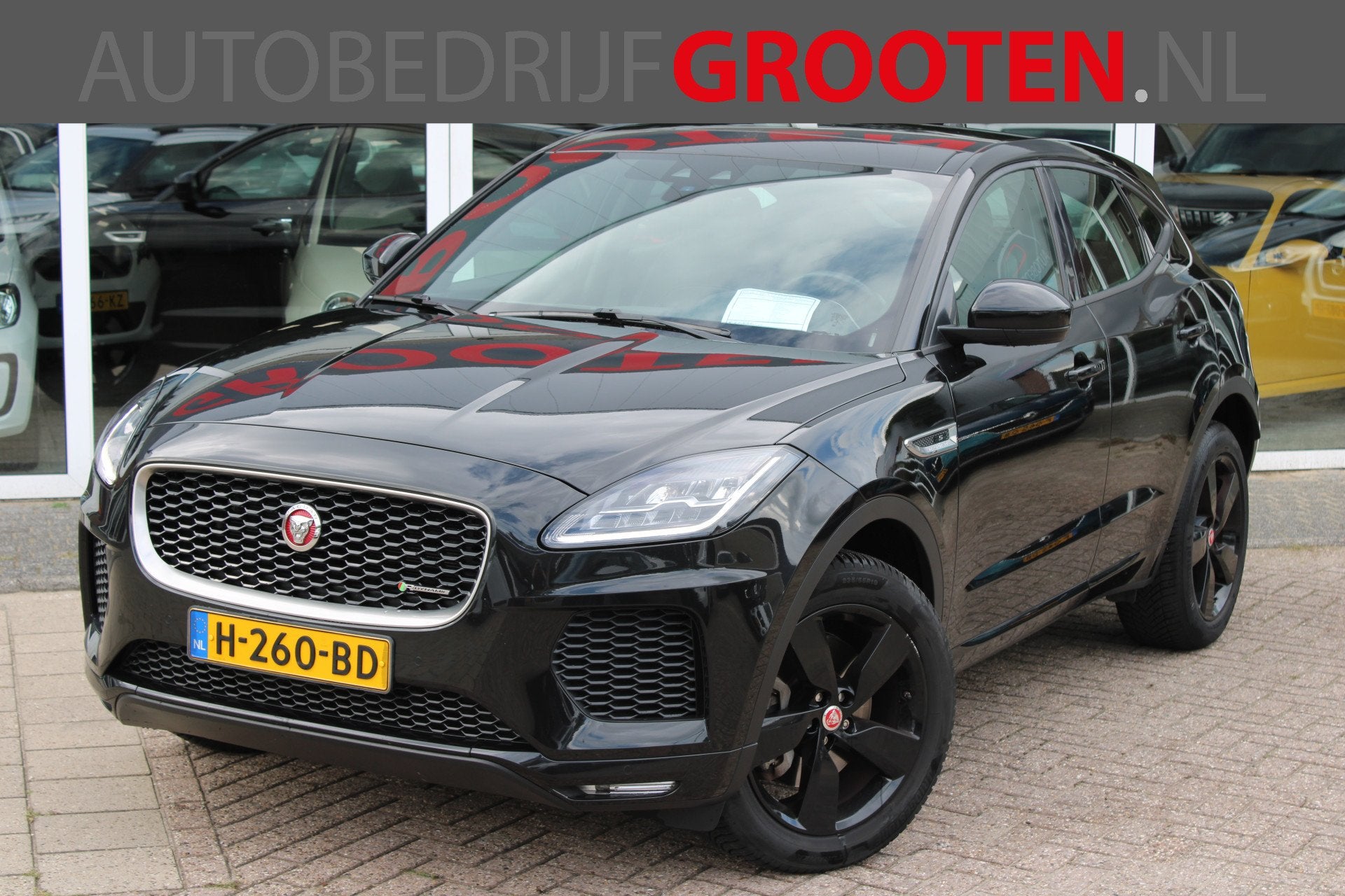 Jaguar E-Pace 2.0 P200 AWD R-Dynamic S (bj 2020, automaat), Auto's, Jaguar, 4 cilinders, Zwart, Bedrijf, SUV of Terreinwagen