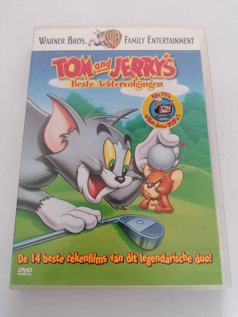 Tom and Jerry's Beste Achtervolgingen - DVD, Ophalen of Verzenden, Zo goed als nieuw