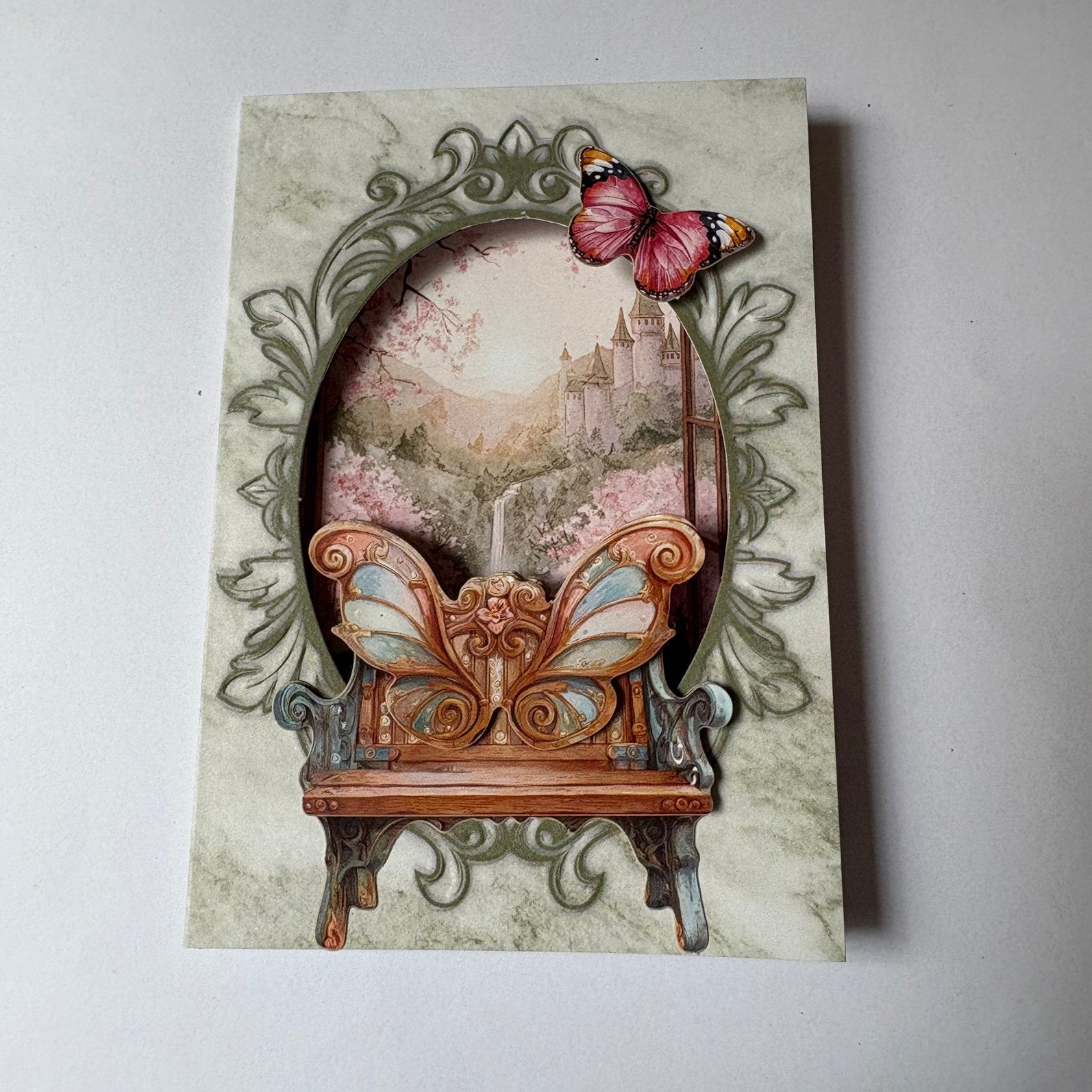 Kaart Creative art - whispering forest 2, Ophalen of Verzenden, Zo goed als nieuw, Overige thema's