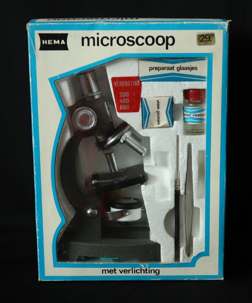 Eenvoudige microscoop, Ophalen of Verzenden, Gebruikt, 400x tot 1000x