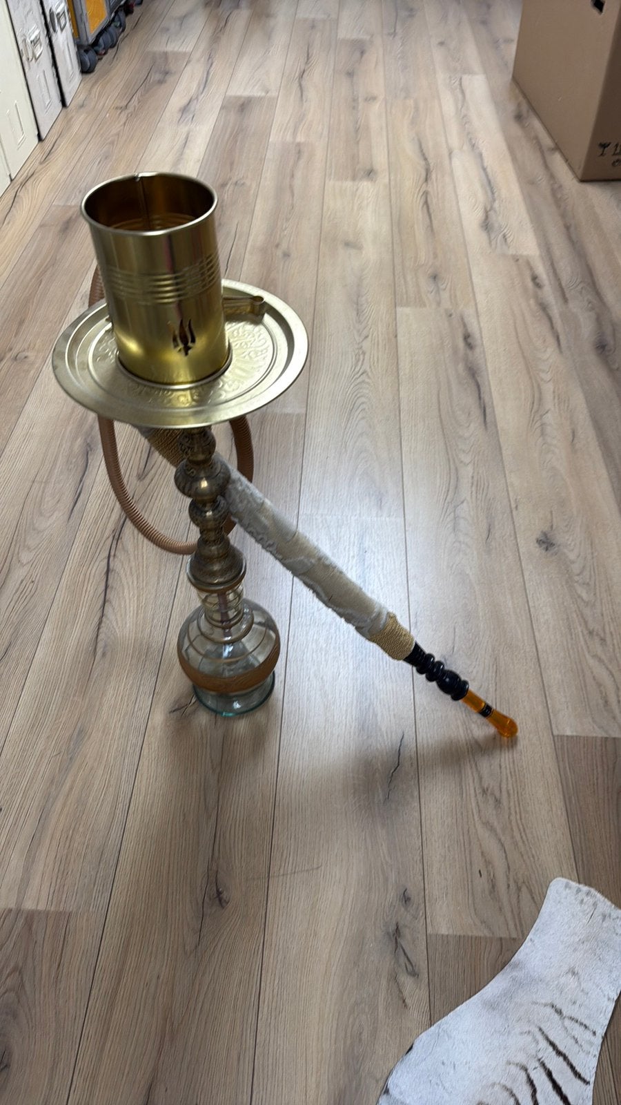 Te koop waterpijp, Ophalen of Verzenden, Zo goed als nieuw, (Water)pijp