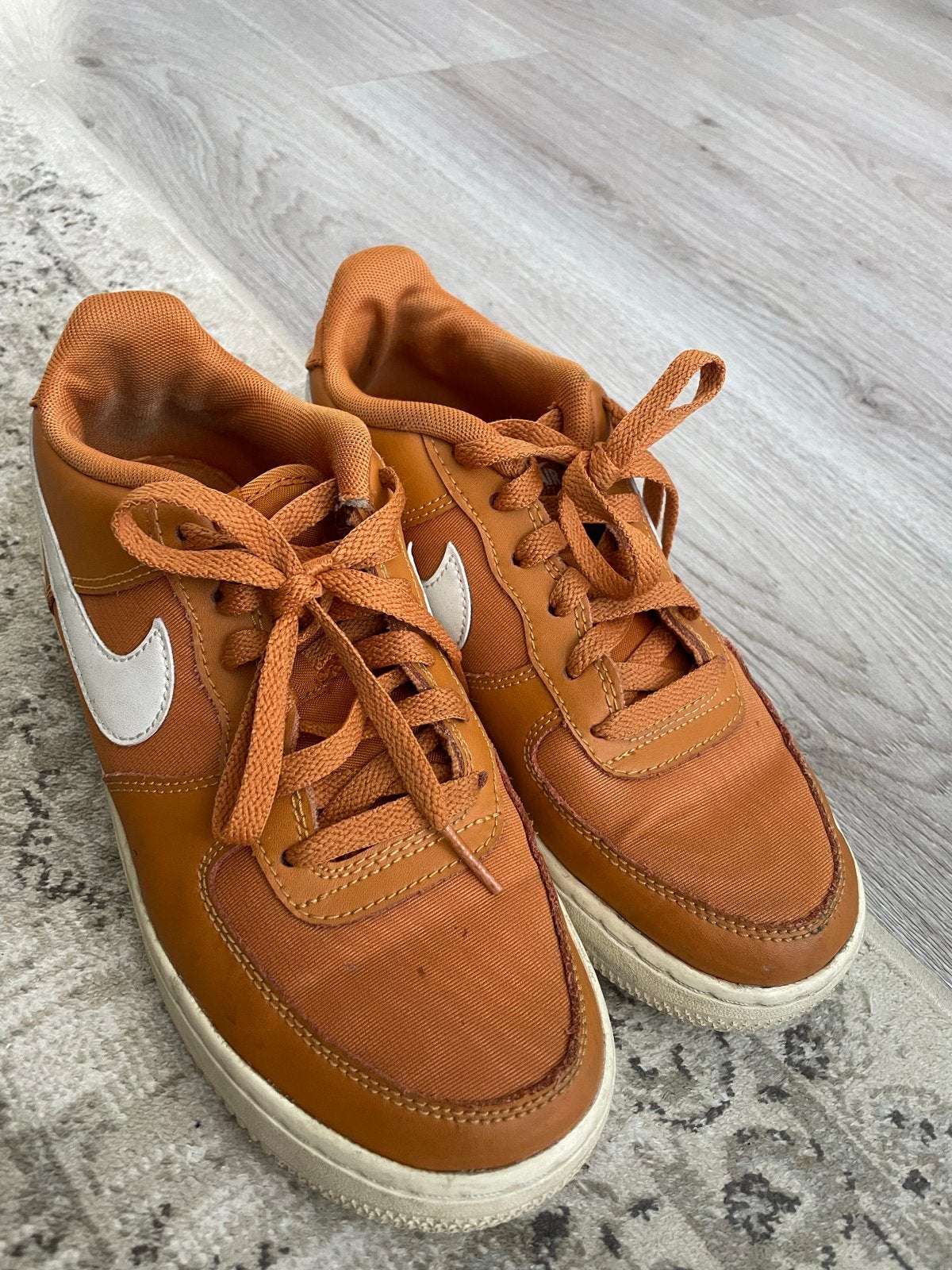 Nike Air Dames Sneakers Maat 38, Ophalen, Gedragen, Oranje, Sneakers of Gympen