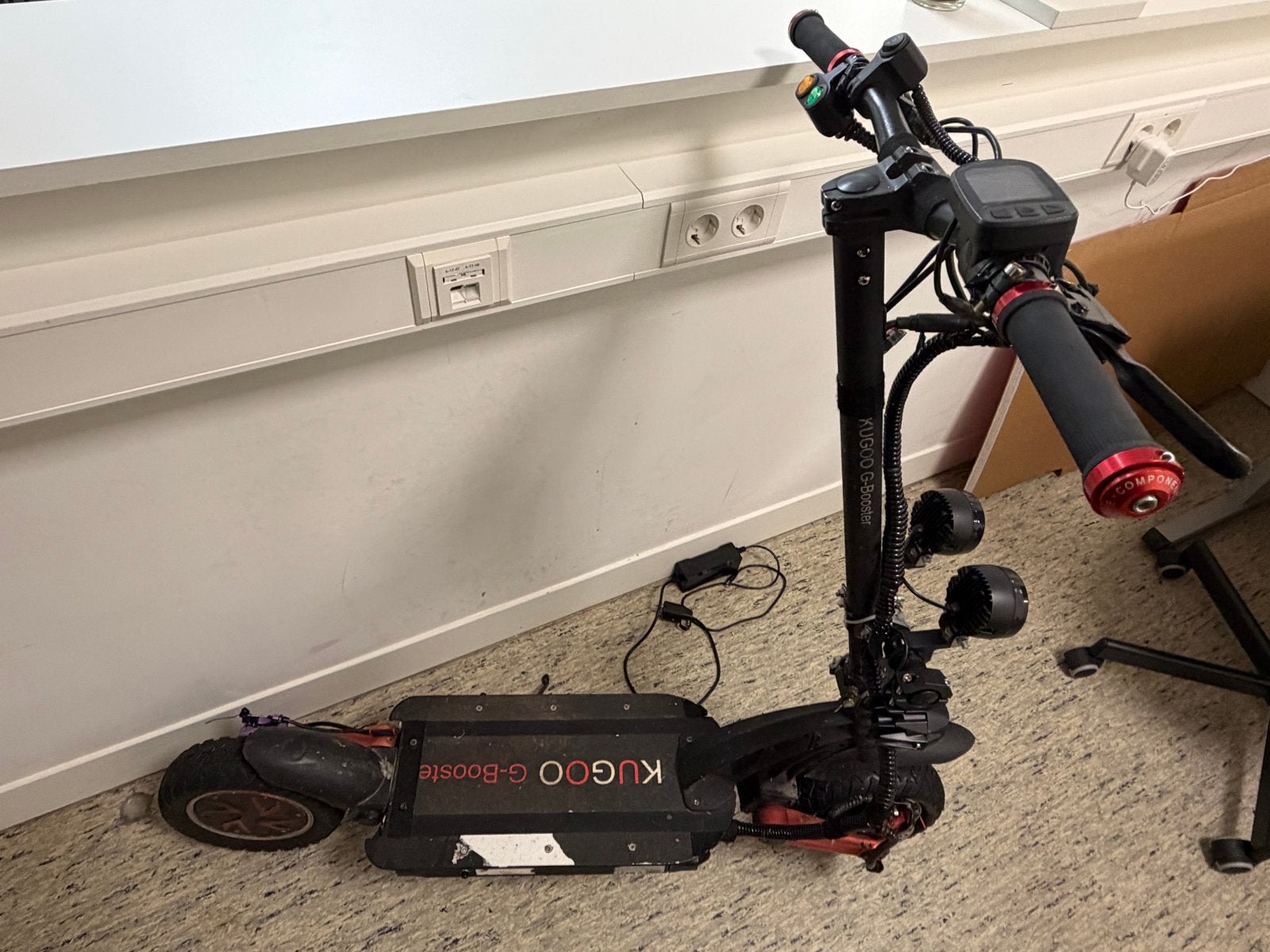 KuKoo G-Booster Elektrische Step - Krachtig en Snel, Ophalen of Verzenden, Gebruikt, Elektrische step (E-scooter)
