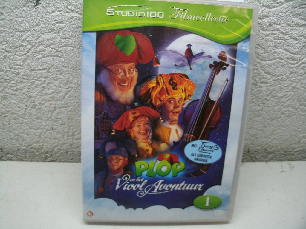 dvd 207k plop viool avortuur 1, Alle leeftijden, Ophalen of Verzenden, Zo goed als nieuw