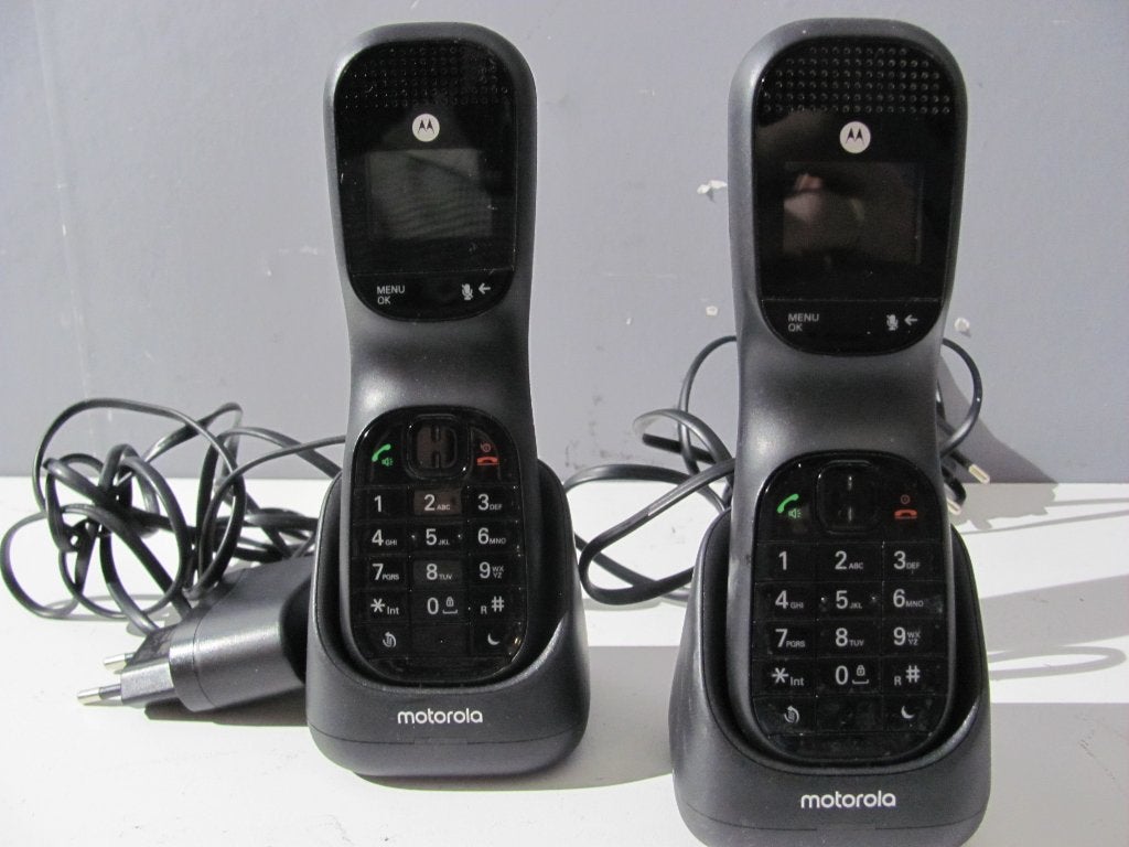 Motorola td1002 2 stuks, Ophalen of Verzenden, Zo goed als nieuw, 2 handsets