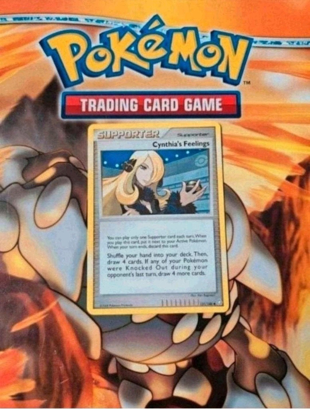Cynthia's feelings 131/146 Diamond&Pearl Legends Awakened, Ophalen of Verzenden, Gebruikt, Losse kaart