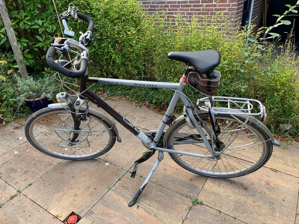 Gazelle fiets met 27 versnellingen en bergverzet, Fietsen en Brommers, Fietsen | Heren | Herenfietsen, Ophalen, Gebruikt, Versnellingen