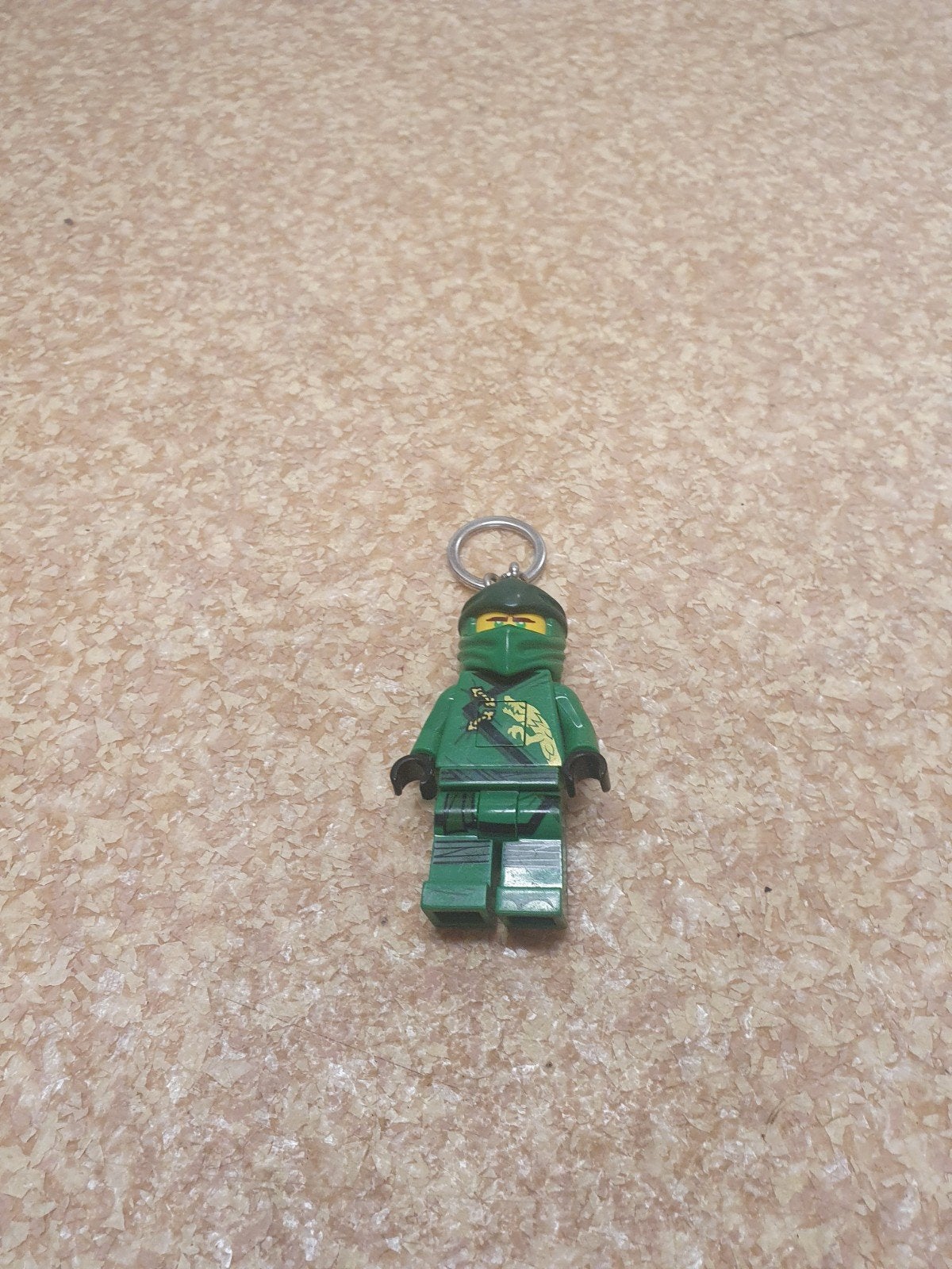 Lego Ninjago sleutelhanger - Groene Ninja, Ophalen of Verzenden, Gebruikt, Knuffel of Figuurtje