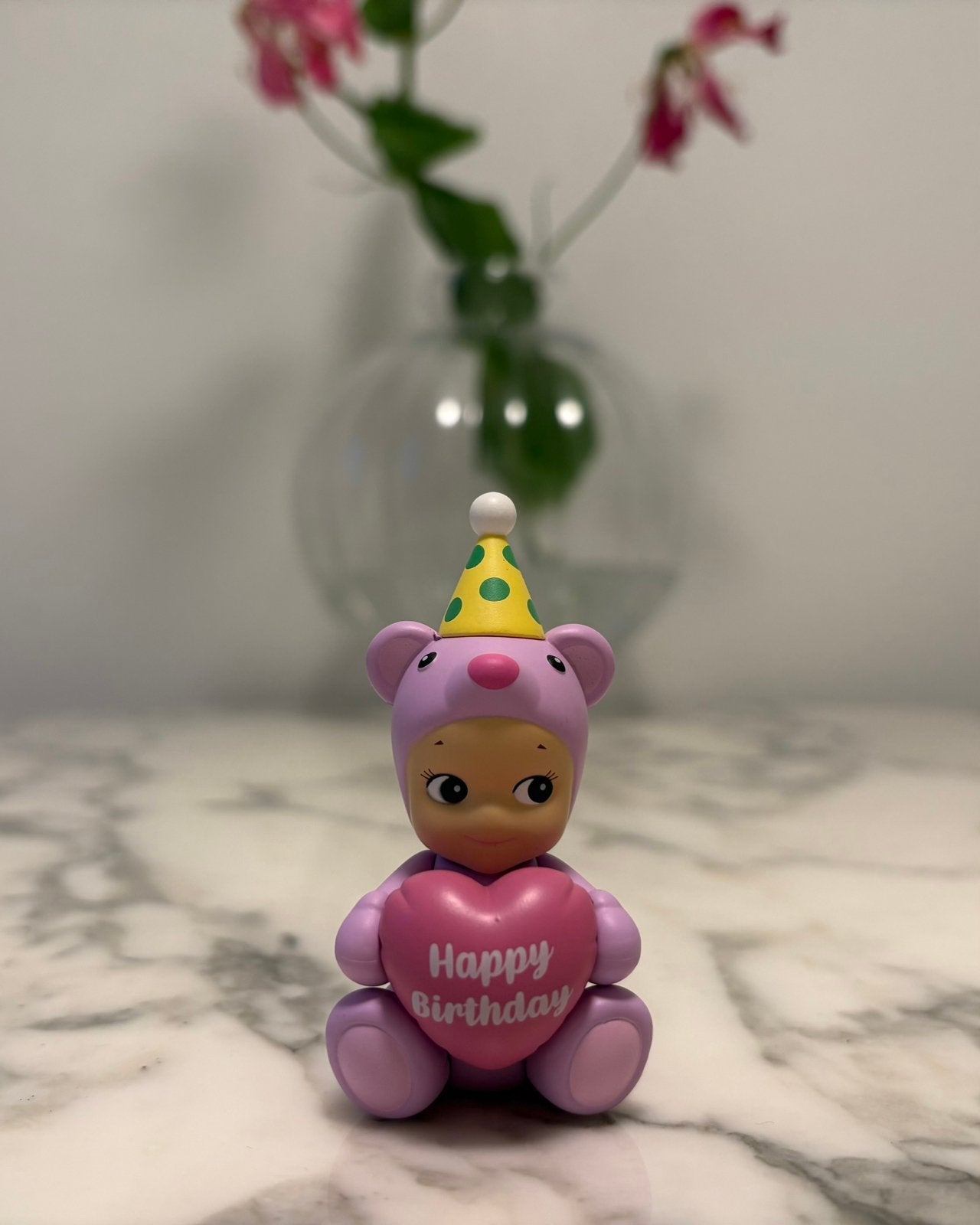 Sonny Angel - Birthday Gift Bear - Purple - Heart Hug, Ophalen of Verzenden, Nieuw