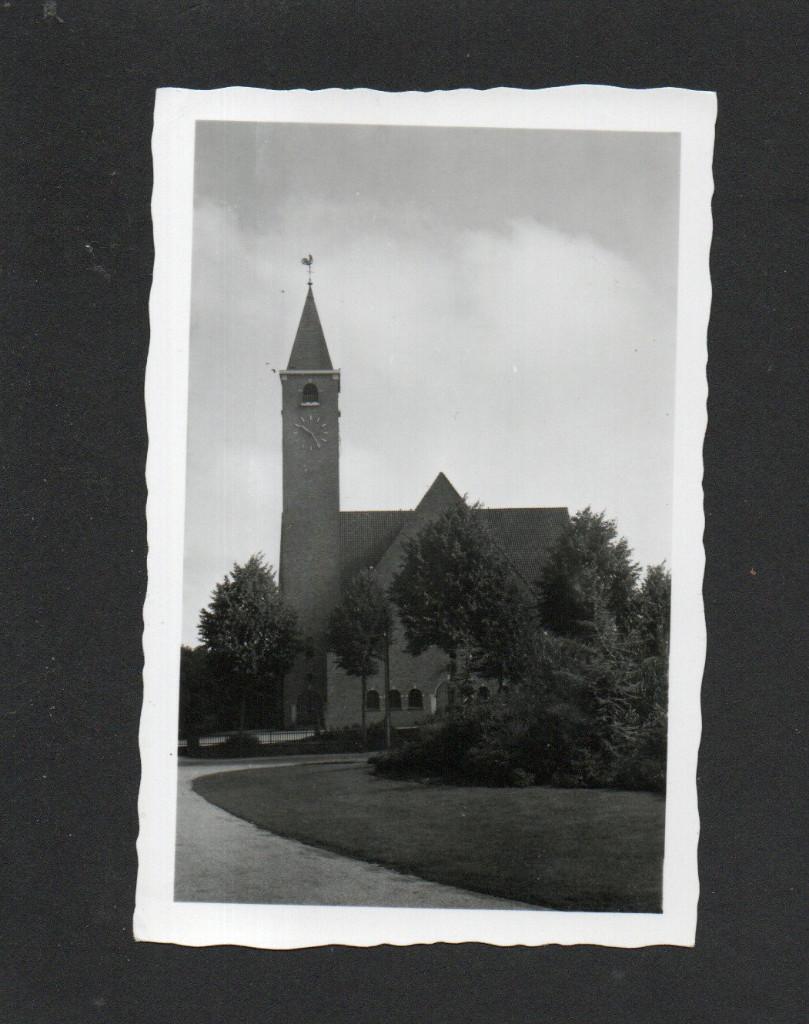Oude foto Ermelo, 1952. Nieuwe Kerk., Foto, Ophalen of Verzenden, Zo goed als nieuw, 1940 tot 1960