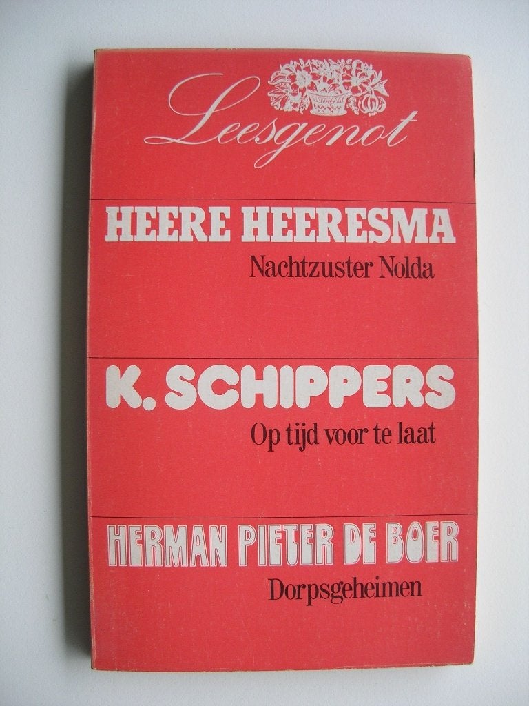 Heere Heeresma/ K. Schippers / Herman Pieter de Boer, Ophalen of Verzenden, Zo goed als nieuw, Nederland