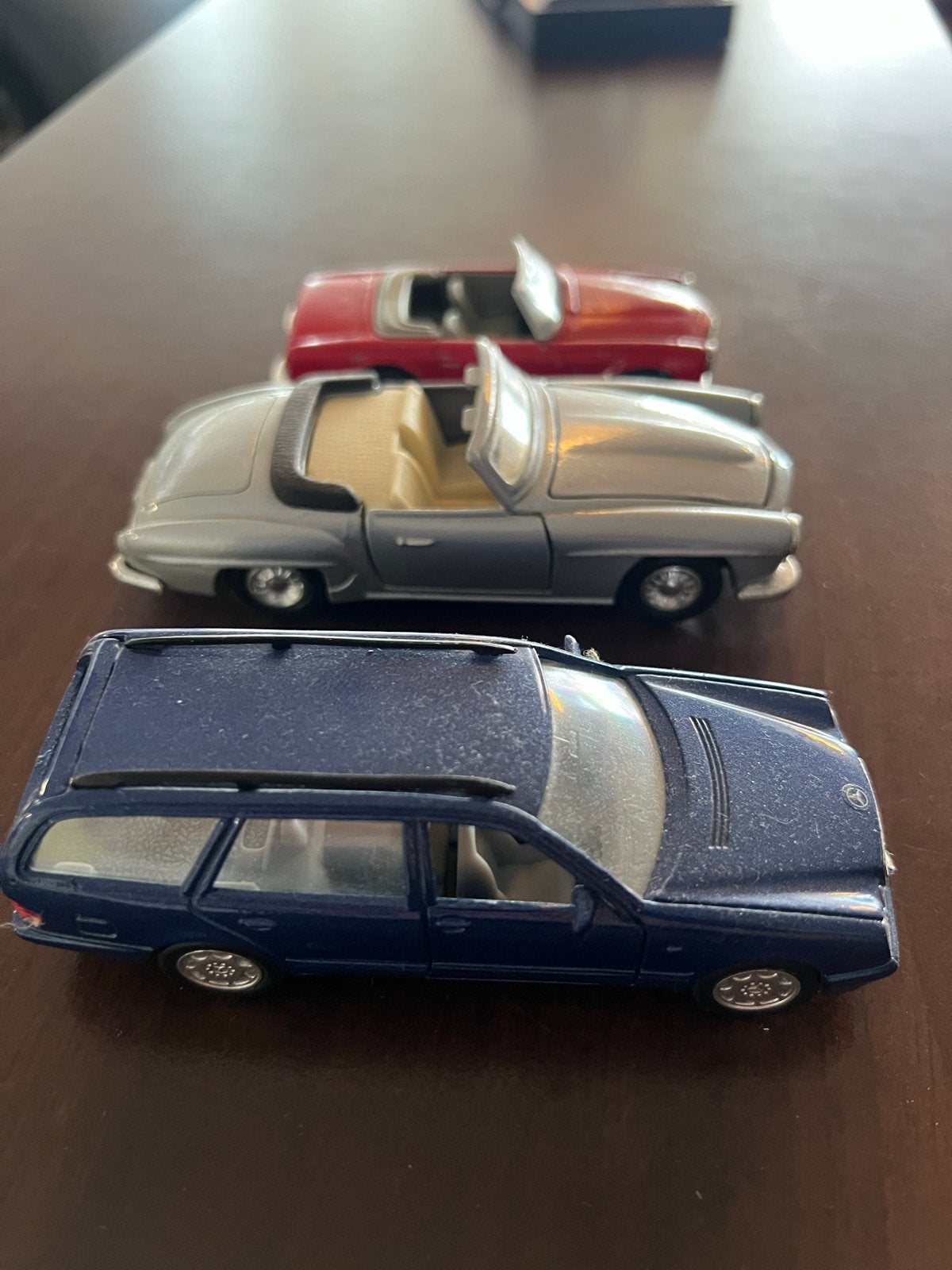 Set van 6 Mercedes-Benz modelauto's, Ophalen of Verzenden, Gebruikt, Auto, Overige merken