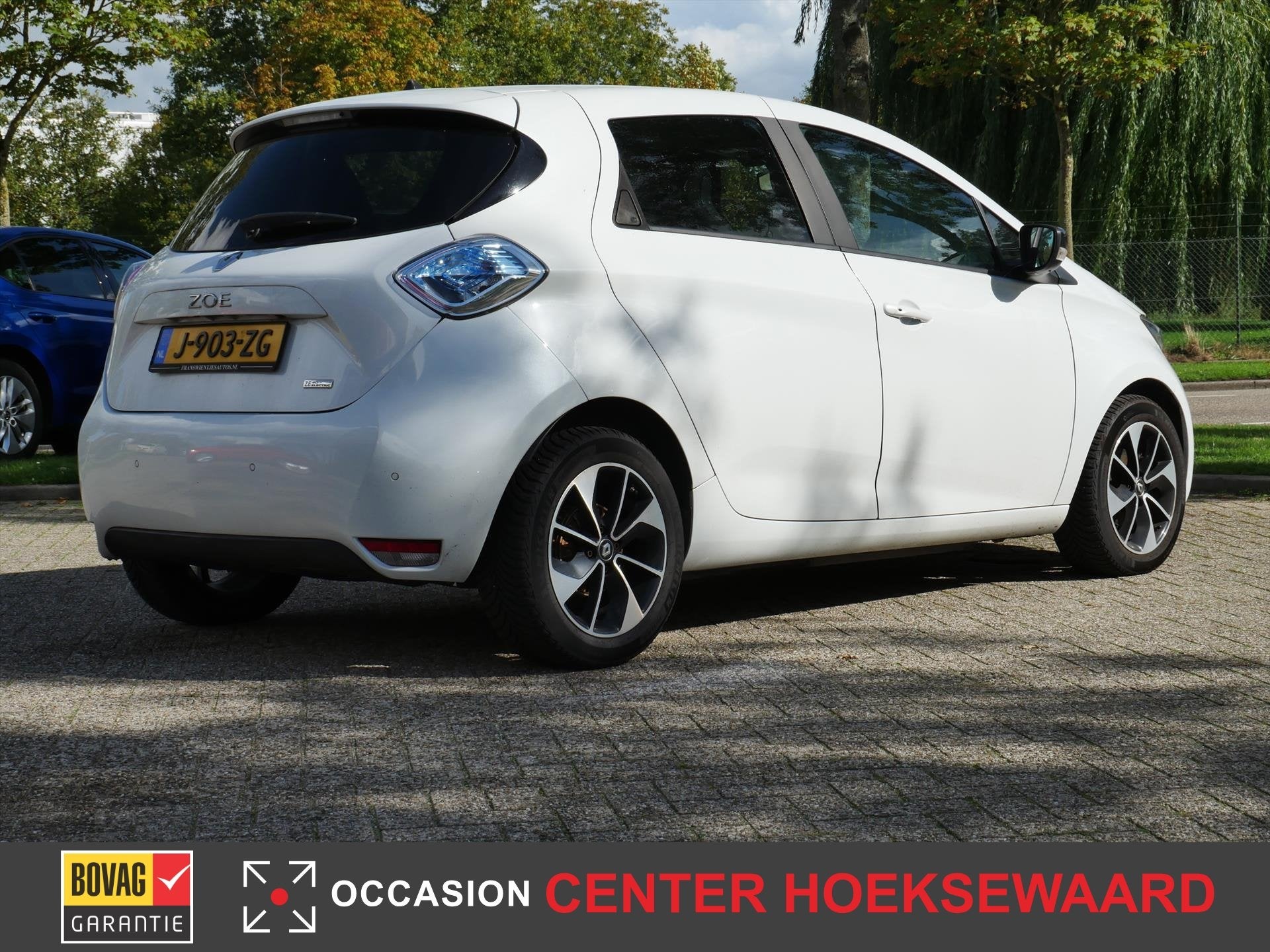 RENAULT Zoe Q90 41kWh Intens Quickcharge Z.E. | SOH 85% | Ko, Stof, Gebruikt, Zwart, Wit