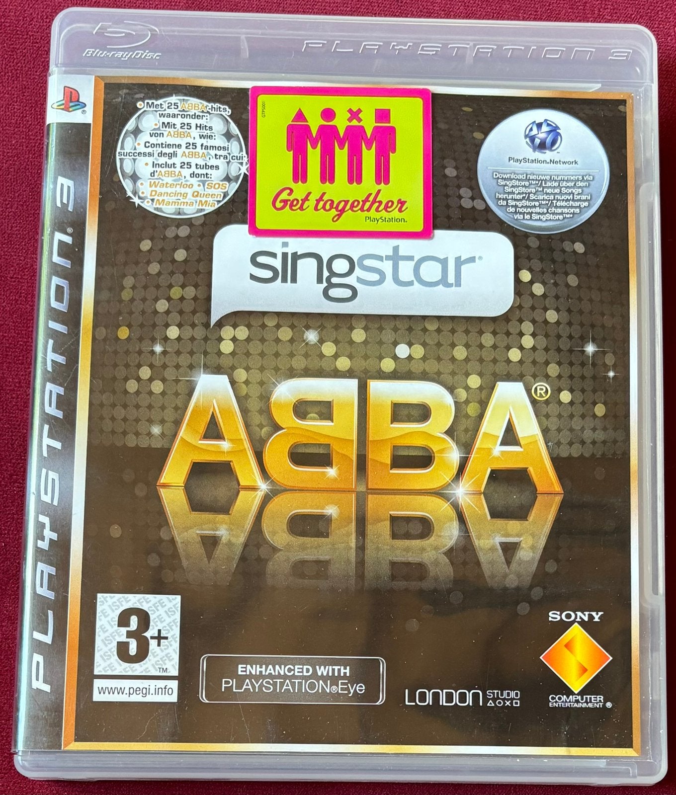 ABBA SingStar voor Playstation 3 met 25 hits / karaoke, Muziek, Ophalen of Verzenden, Zo goed als nieuw, 3 spelers of meer