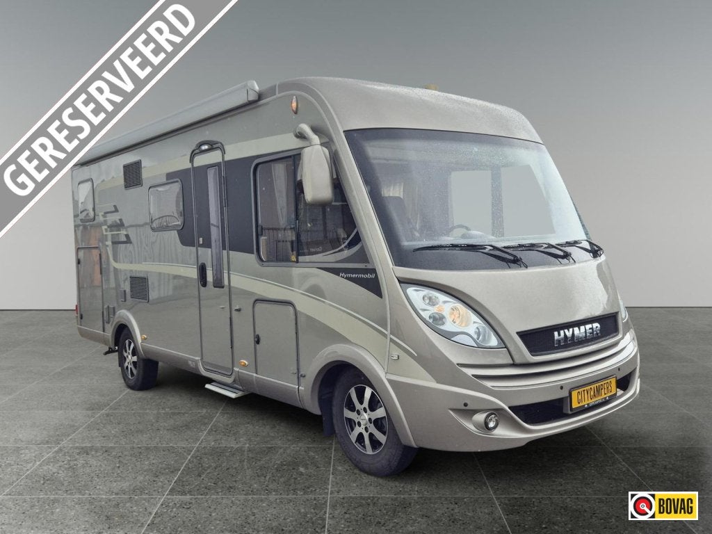 Hymer Hymermobil 578 B Rijk uitgerust -E&P Levelsyst, Caravans en Kamperen, Automaat, Standaard zit, Fiat, Bedrijf