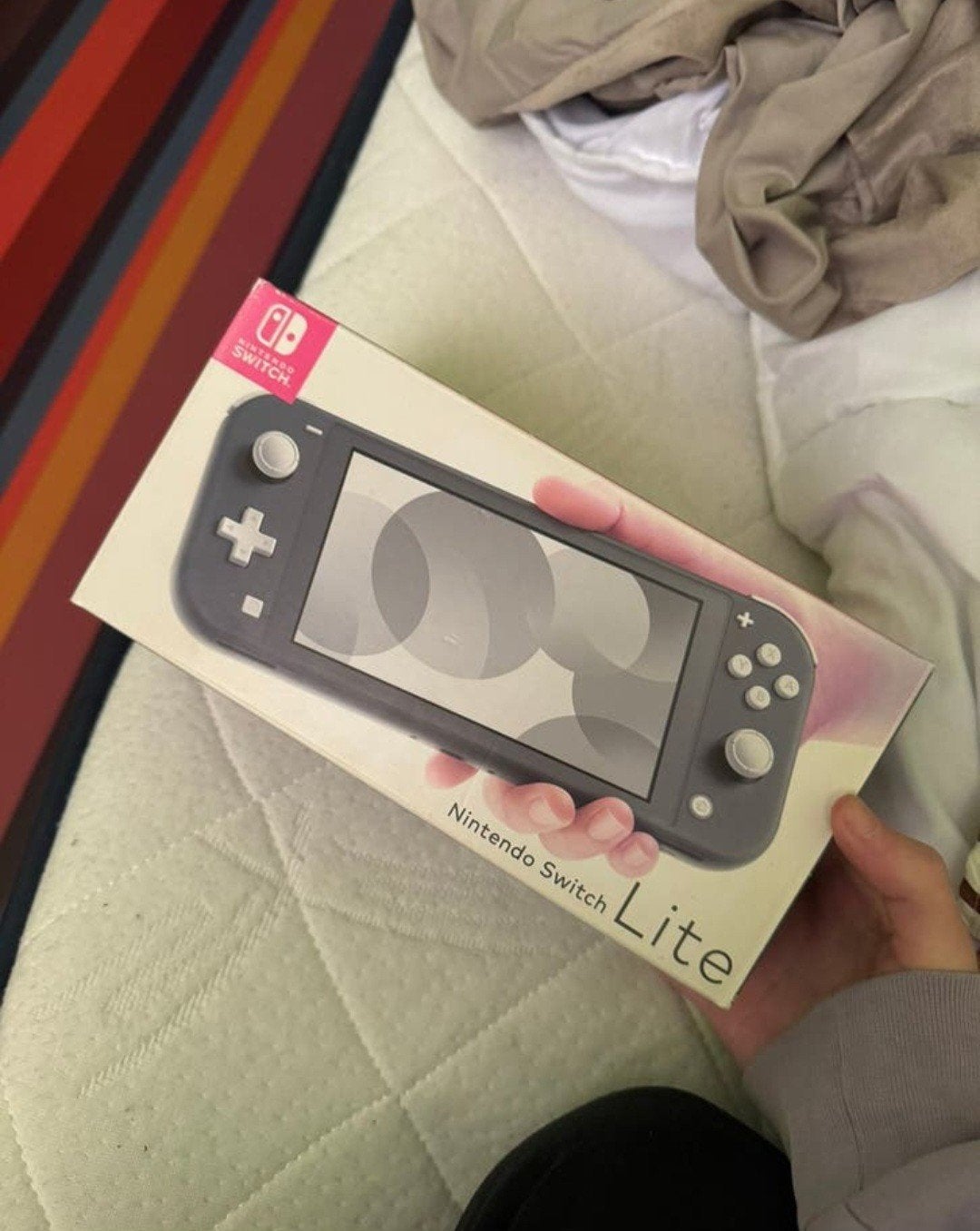 Nintendo Switch lite ongebruikt, Ophalen, Overige kleuren, Zo goed als nieuw