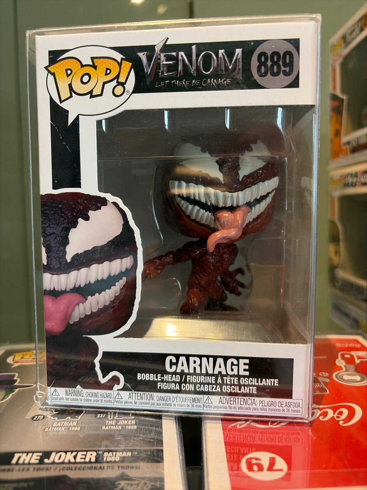 Funko Pop! Venom: Let There Be Carnage - Carnage #889, Ophalen of Verzenden, Nieuw