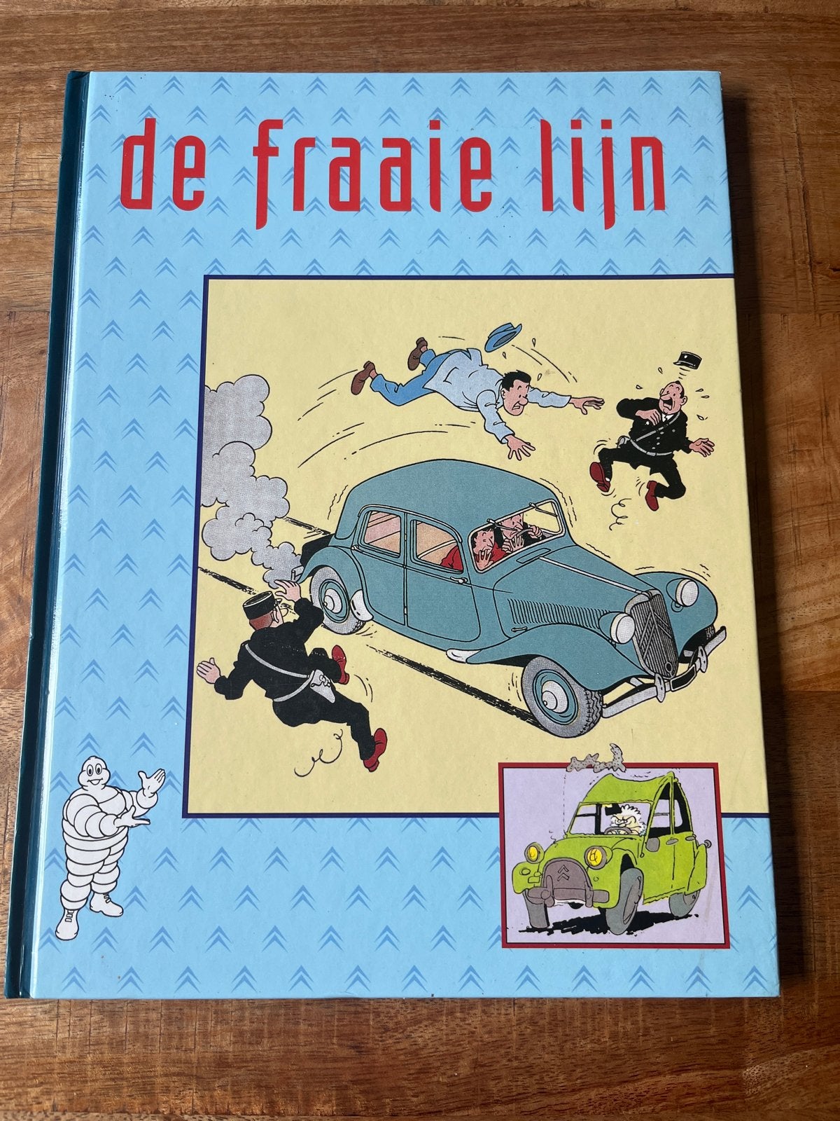 De Fraaie Lijn - Stripboek over Citroën in strips, Eén stripboek, Ophalen of Verzenden, Zo goed als nieuw