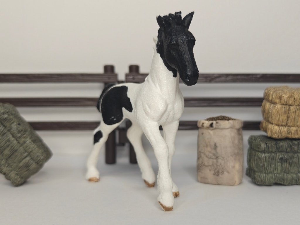 Schleich magazine veulen Cookie, Ophalen of Verzenden, Gebruikt
