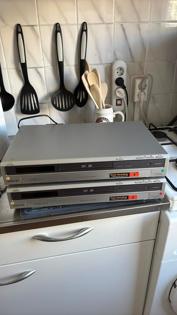 2 x sony HDR dvd recorders, Met harddisk, Dvd-recorder, Ophalen of Verzenden, Sony