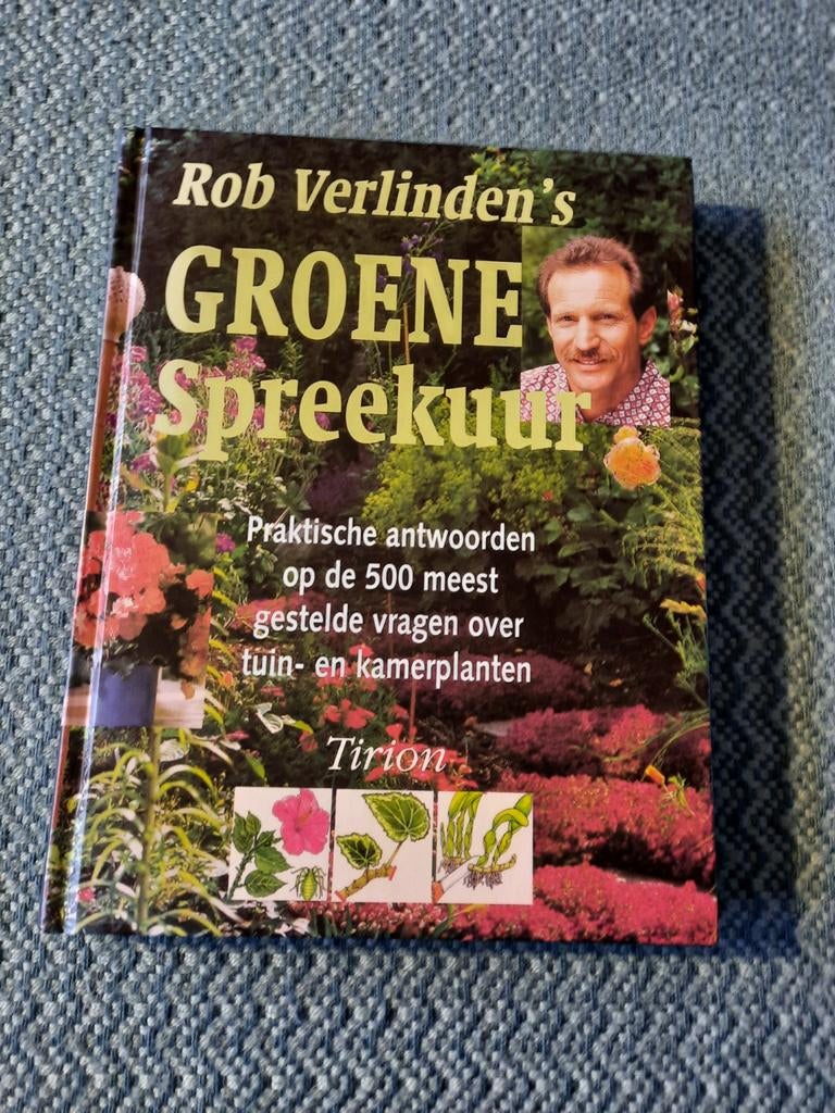 Rob Verlinden's Groene Spreekuur - Hardcover Boek, Ophalen of Verzenden, Zo goed als nieuw, Rob Verlinden, Tuinieren en Tuinplanten