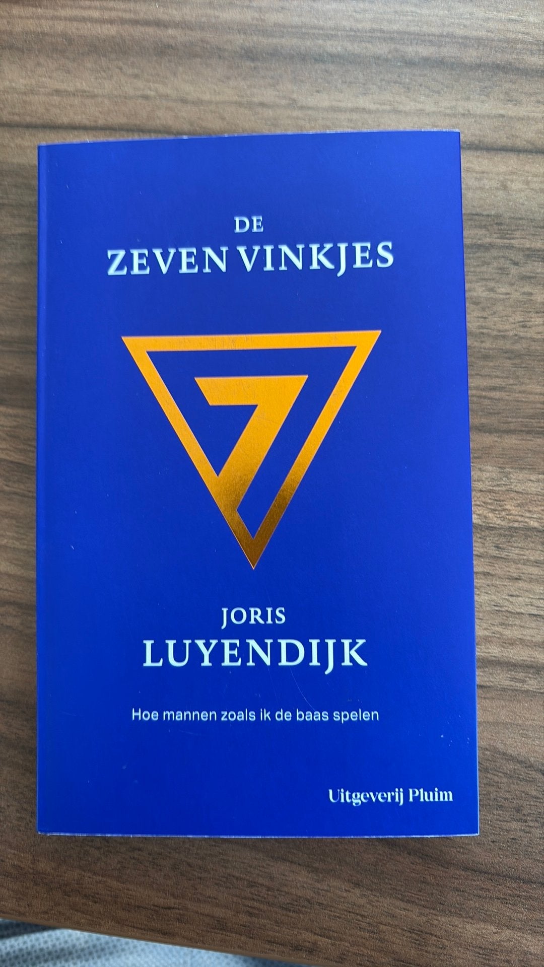 De Zeven Vinkjes - Joris Luyendijk, Ophalen of Verzenden, Zo goed als nieuw, Personeel en Organisatie