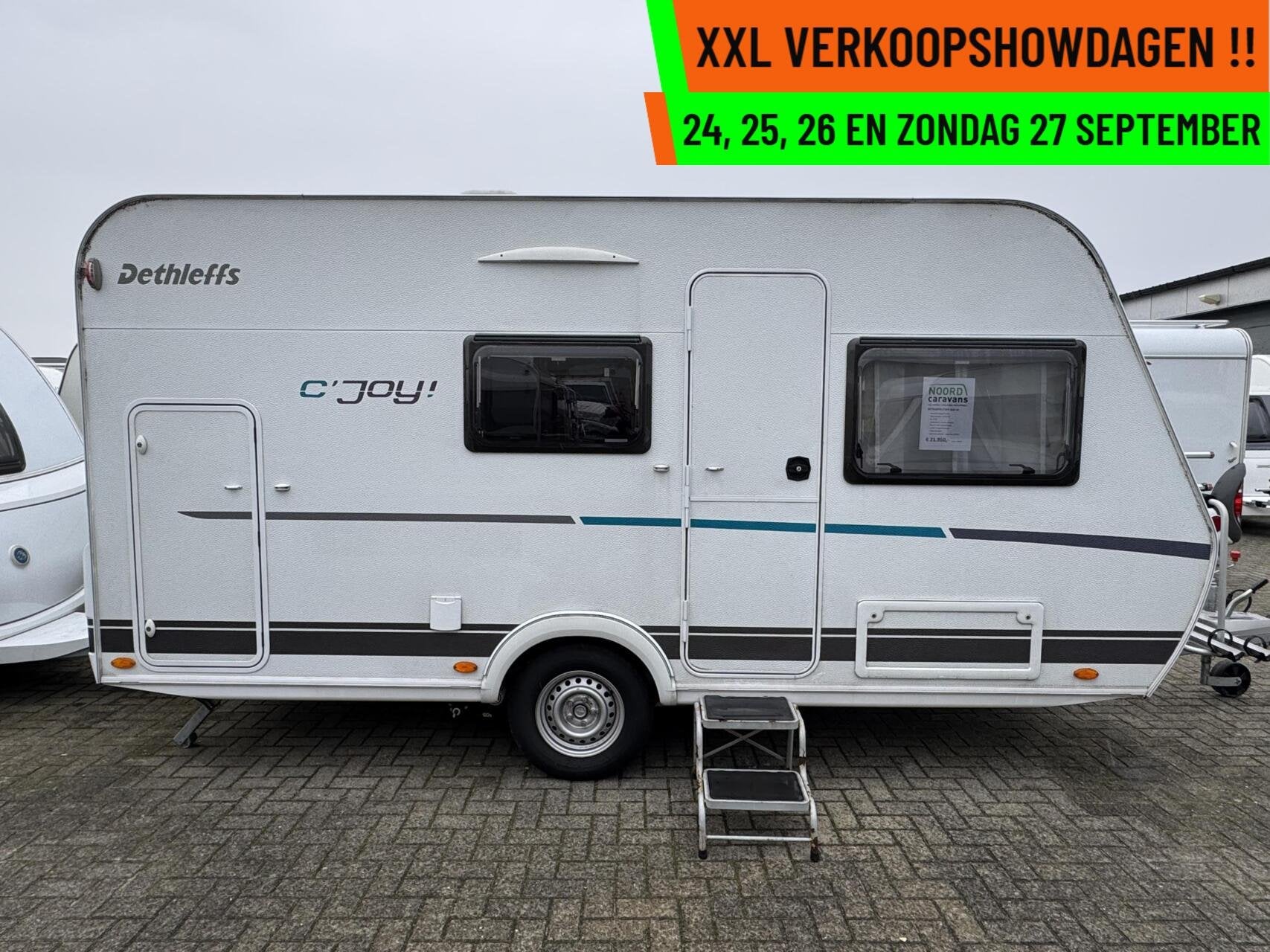 DETHLEFFS - XXL VERKOOPSHOW 24,25,26 & 27 SEPT. 10-17 UUR, Caravans en Kamperen, Bedrijf, 750 - 1000 kg, Douche, Tot en met 4