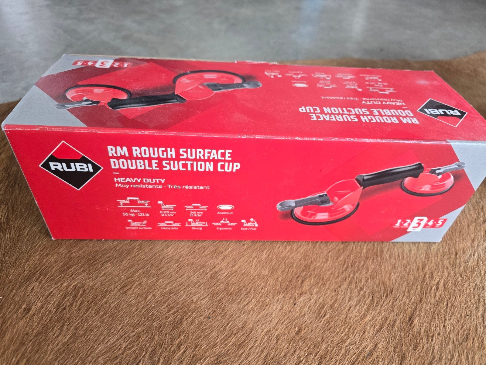 Rubi RM Rough Surface Dubbele Zuignap - Nieuw in doos, Ophalen of Verzenden, Nieuw