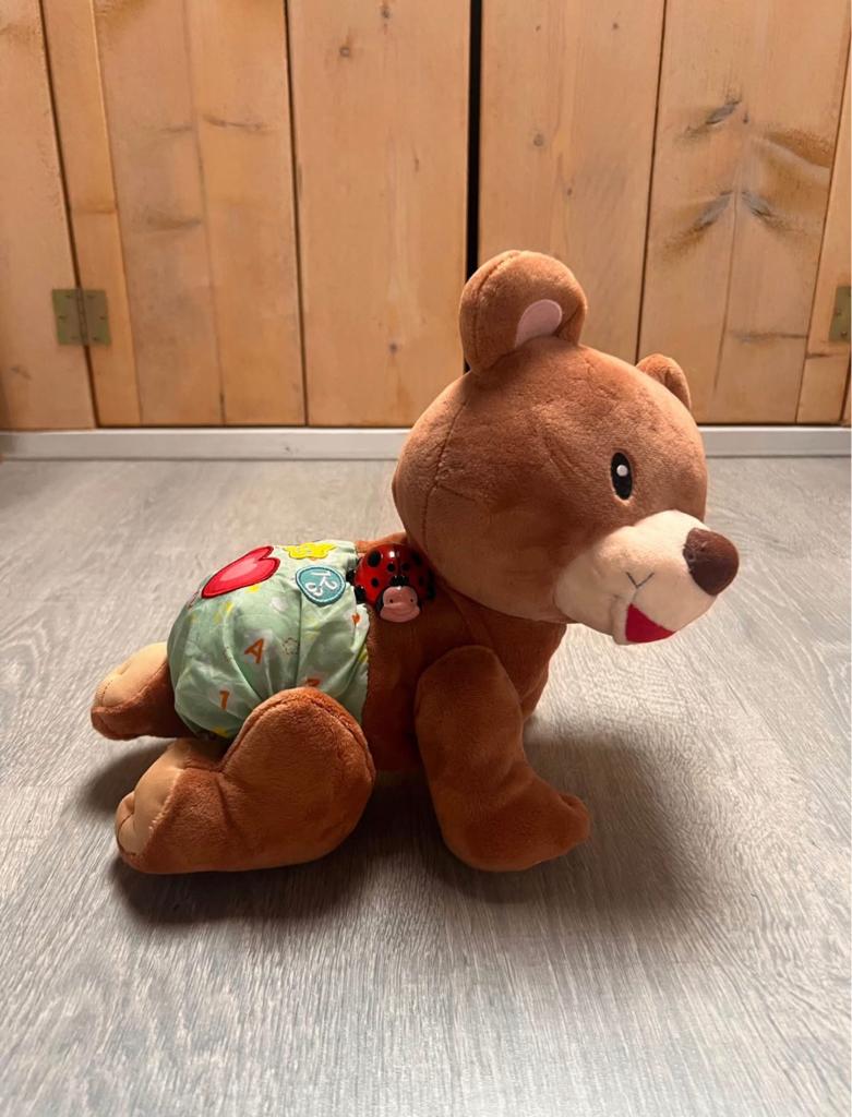 Vtech kruipende beer, Ophalen, Zo goed als nieuw, 6 maanden tot 2 jaar
