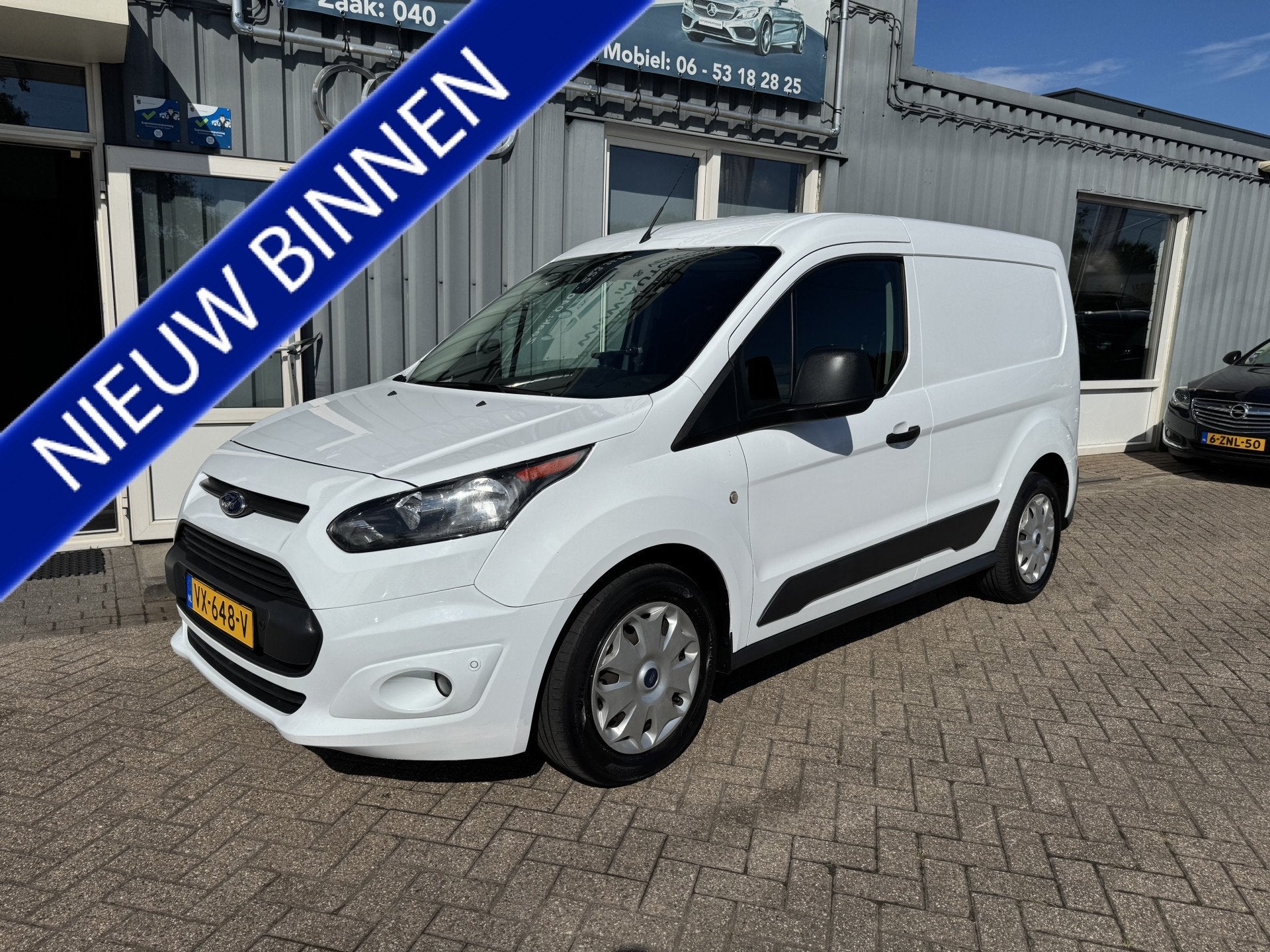 Ford Transit Connect 1.5 TDCI L1 Trend (bj 2016), Auto's, Voorwielaandrijving, Gebruikt, 4 cilinders, Wit
