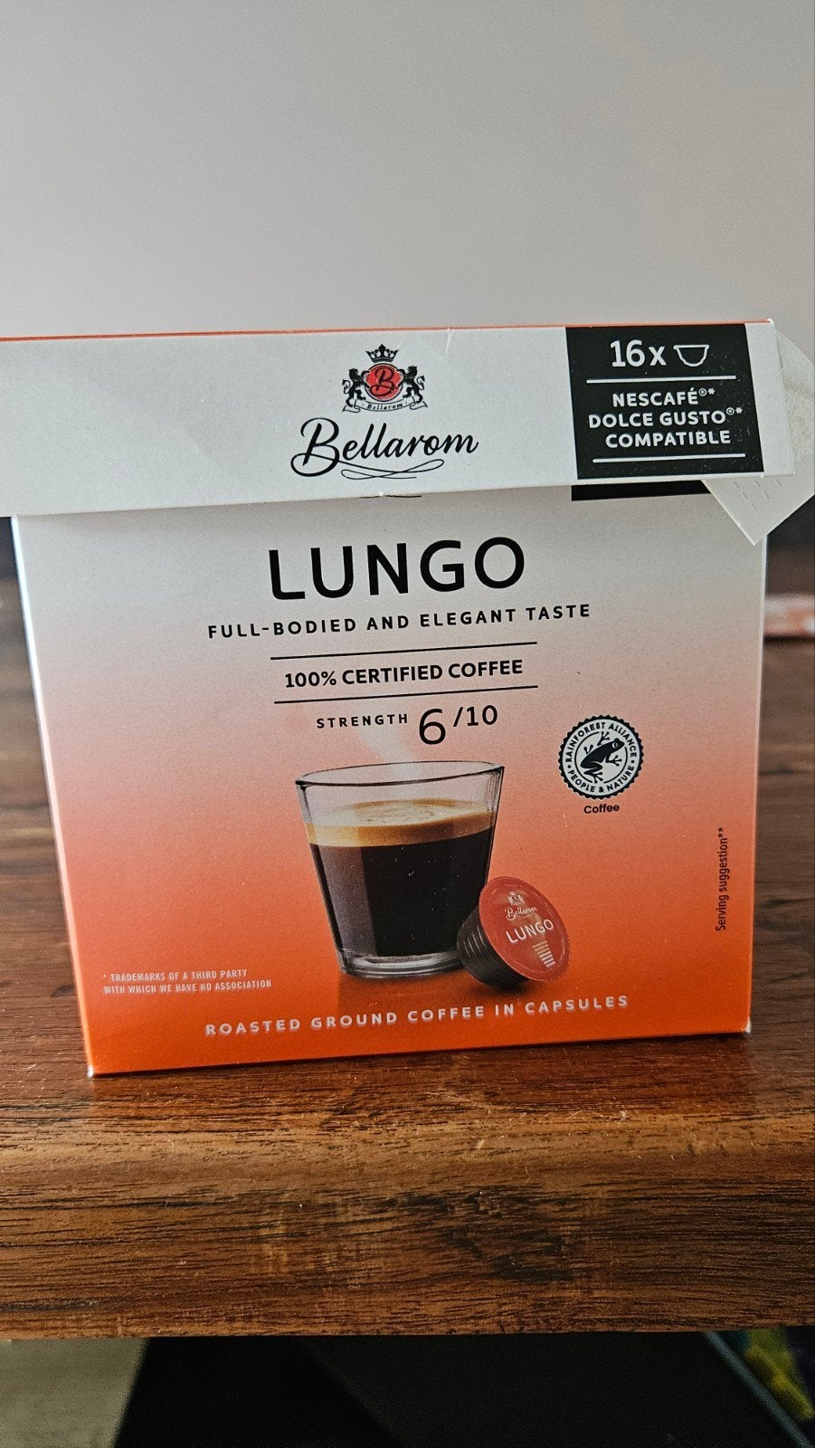 Bellarom Lungo Koffiecapsules - Dolce Gusto Compatibel, Diversen, Levensmiddelen, Ophalen
