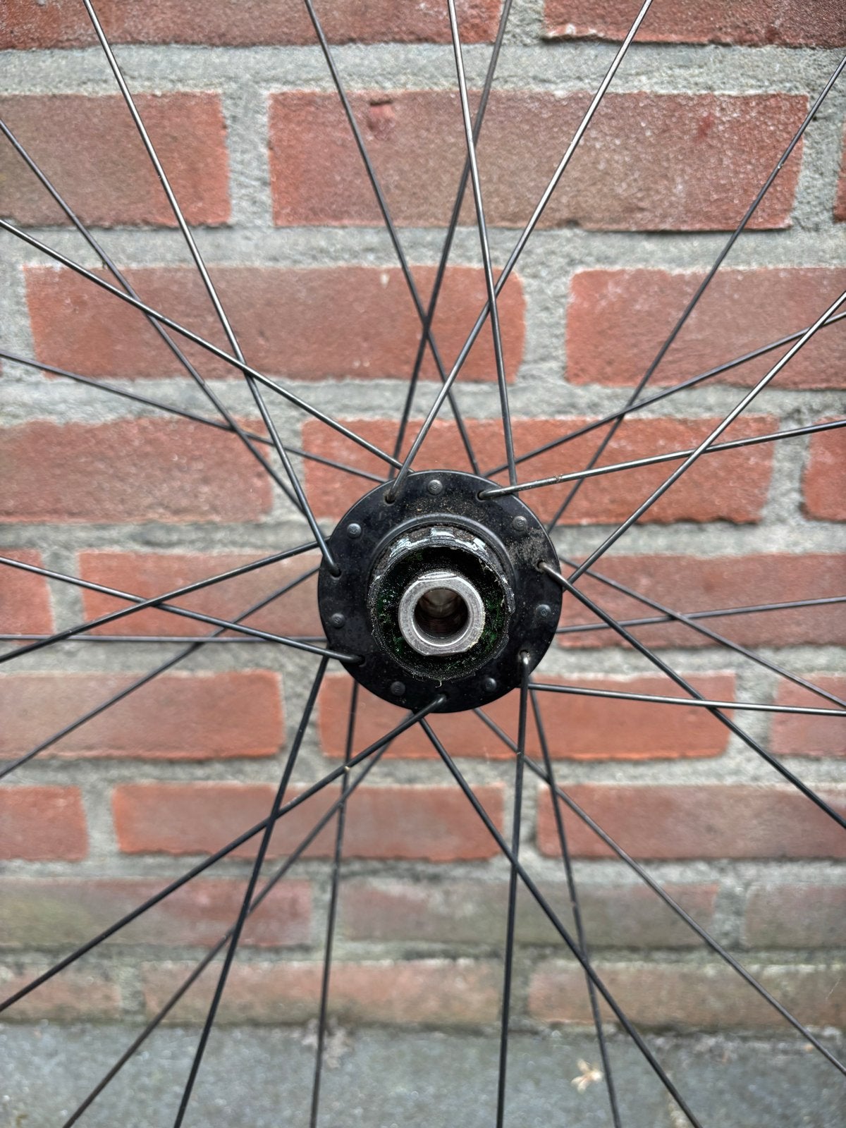 Bontrager Duster Elite wiel met Schwalbe Racing Ralph Band, Gebruikt, Aluminium, Mountainbike, Ophalen