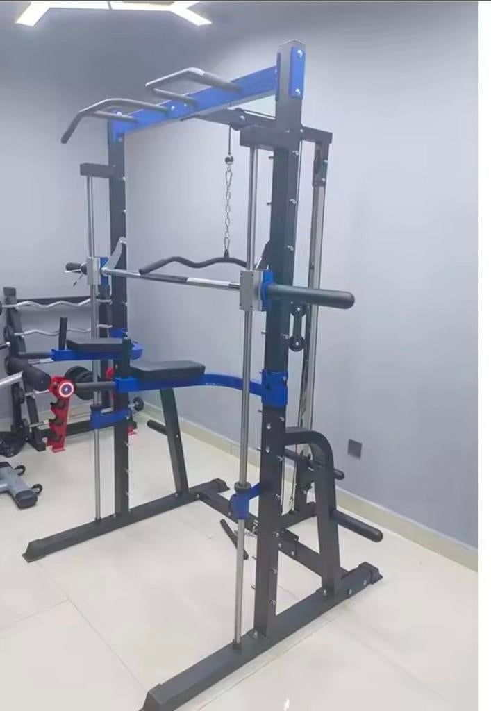 Smith machine/ squat rek, Sport en Fitness, Ophalen, Zo goed als nieuw