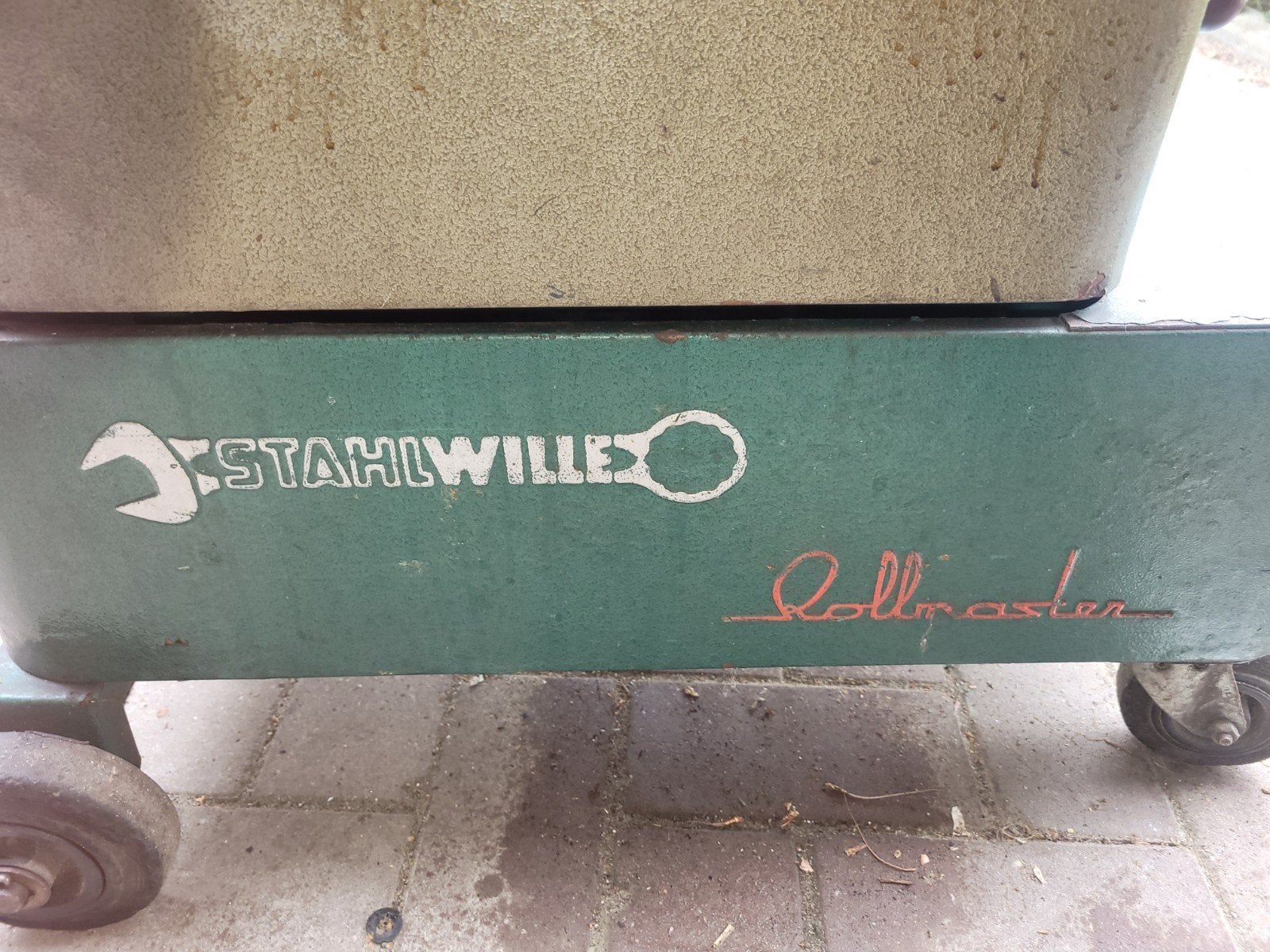 Stahlwille Rollmaster Vintage gereedschapswagen h 85 b 40 l, Ophalen, Gebruikt, Gereedschapsopslag, Overige merken