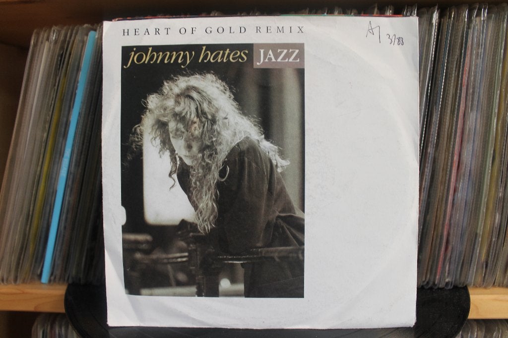 7" Single Johnny Hates Jazz - Heart Of Gold (Remix) / Leave, Ophalen of Verzenden, Gebruikt, Pop