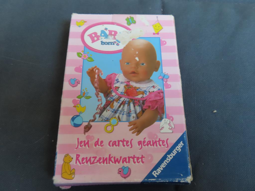Kwartet Baby Bom reuzen kaarten, Ophalen of Verzenden, Zo goed als nieuw, Kwartet(ten)