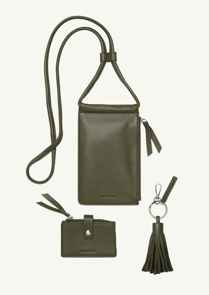 Marc o’Polo telefoontas, portemonneetje en sleutelhanger, Ophalen of Verzenden, Nieuw, Blauw, Schoudertasje