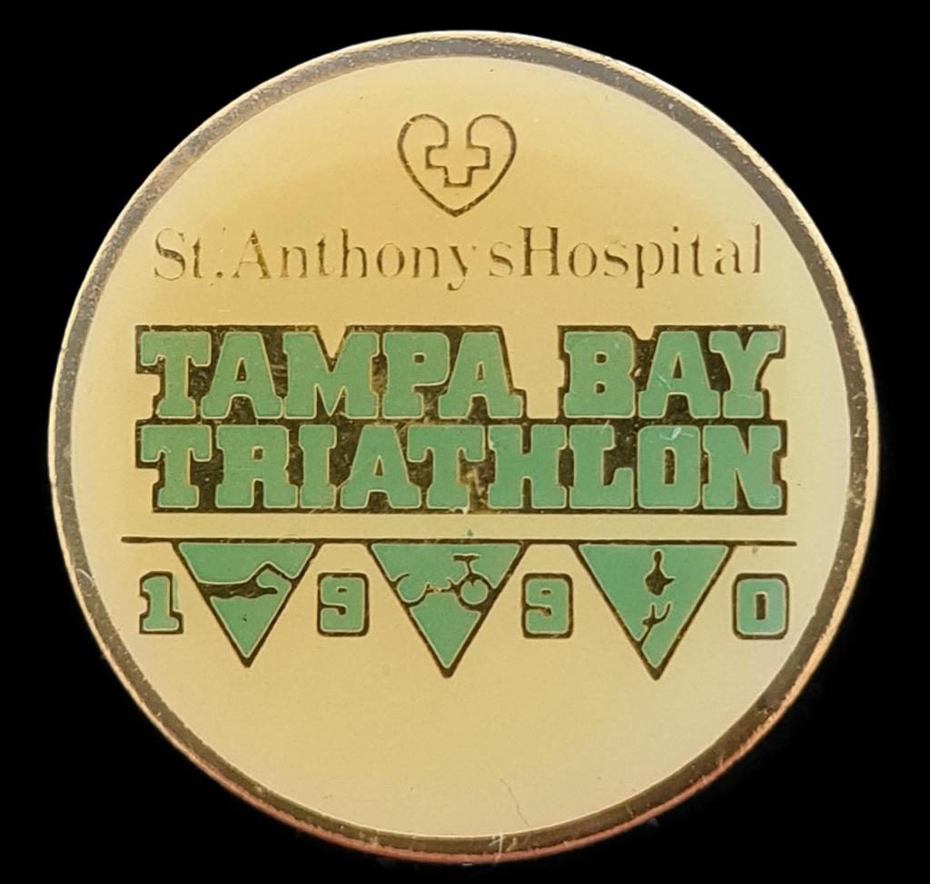 Tampa Bay Triathlon pin, Verzenden, Nieuw, Sport, Speldje of Pin