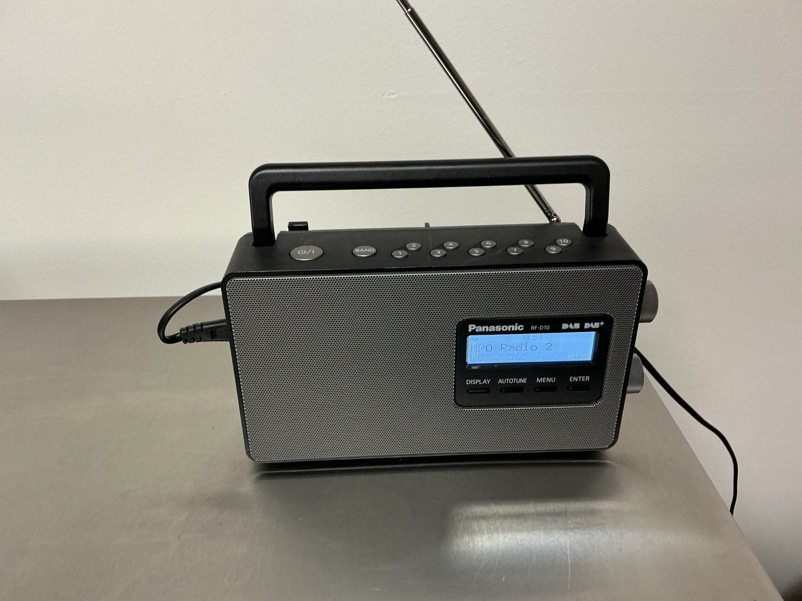 DAB radio, Panasonic, Ophalen of Verzenden, Zo goed als nieuw