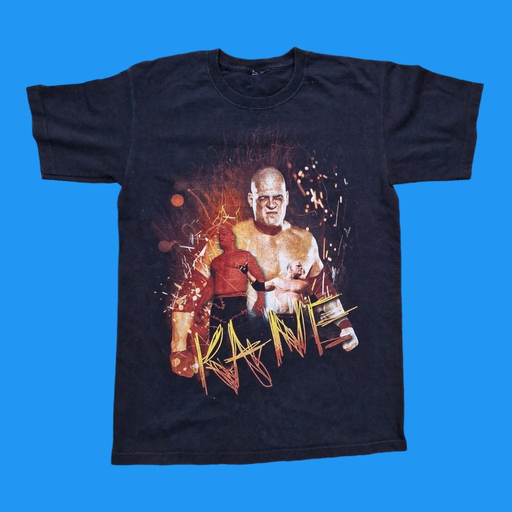 2007 WWE Kane The Monster Within Graphic T-Shirt Medium, Xx, Maat 48/50 (M), Zwart, Xx