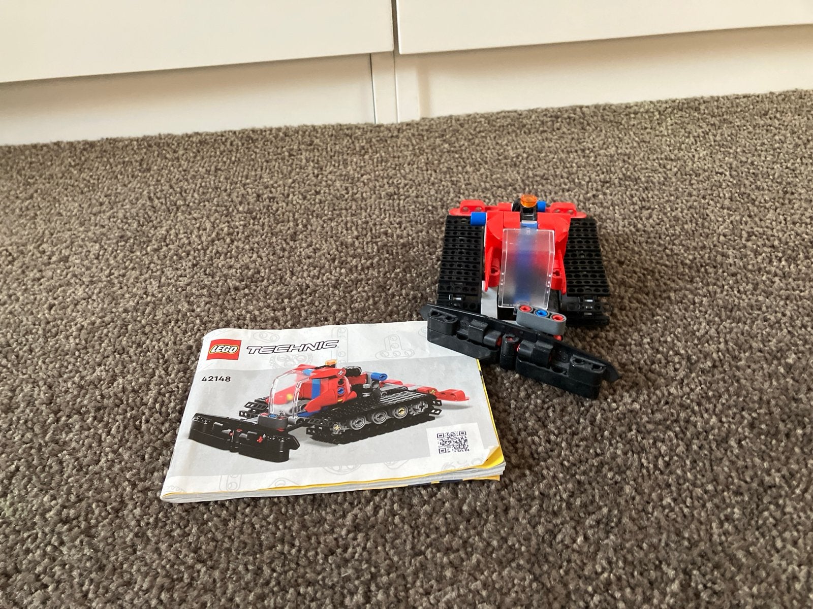 LEGO Technic Sneeuwruimer 42148 met handleiding, Ophalen of Verzenden, Zo goed als nieuw, Overige merken